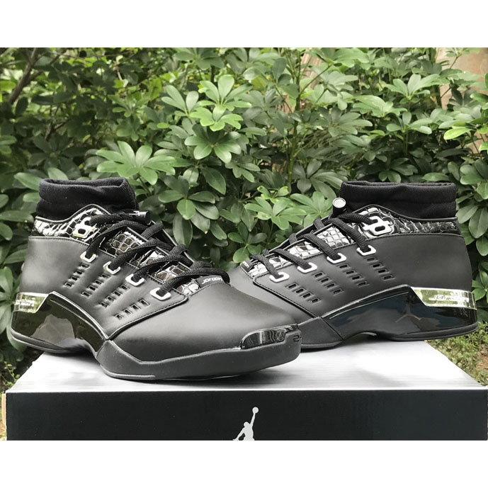 Jordan Air Jordan 17 0G Low Black Chrome   303891-004 - PerfectKickZ