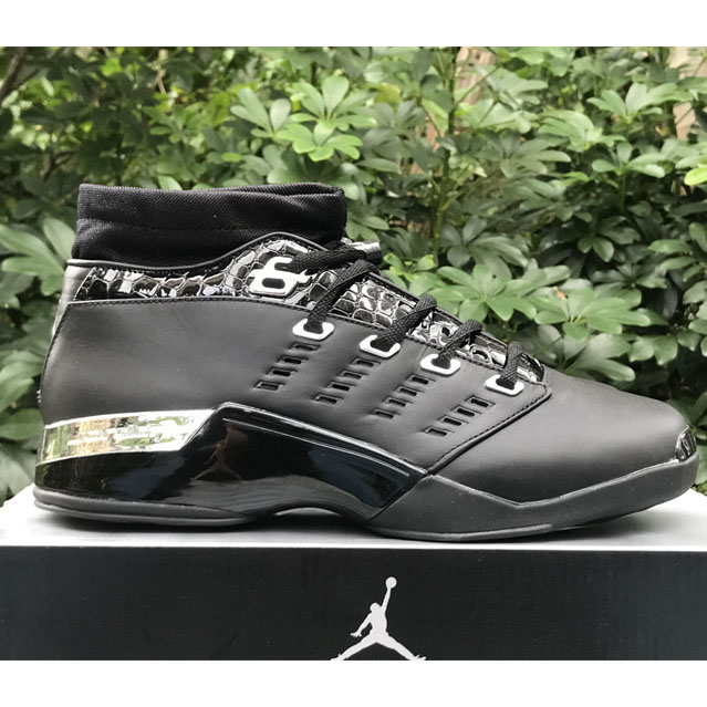 Jordan Air Jordan 17 0G Low Black Chrome   303891-004 - PerfectKickZ
