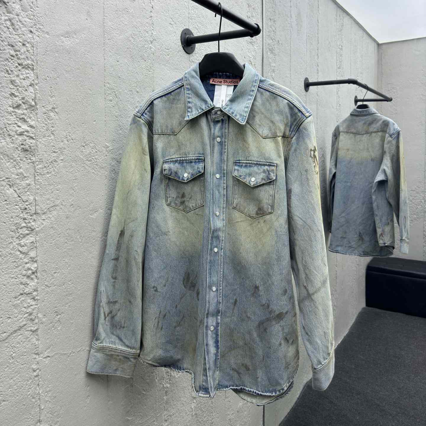 Acne Studios Denim Shirt - Relaxed fit - PerfectKickZ