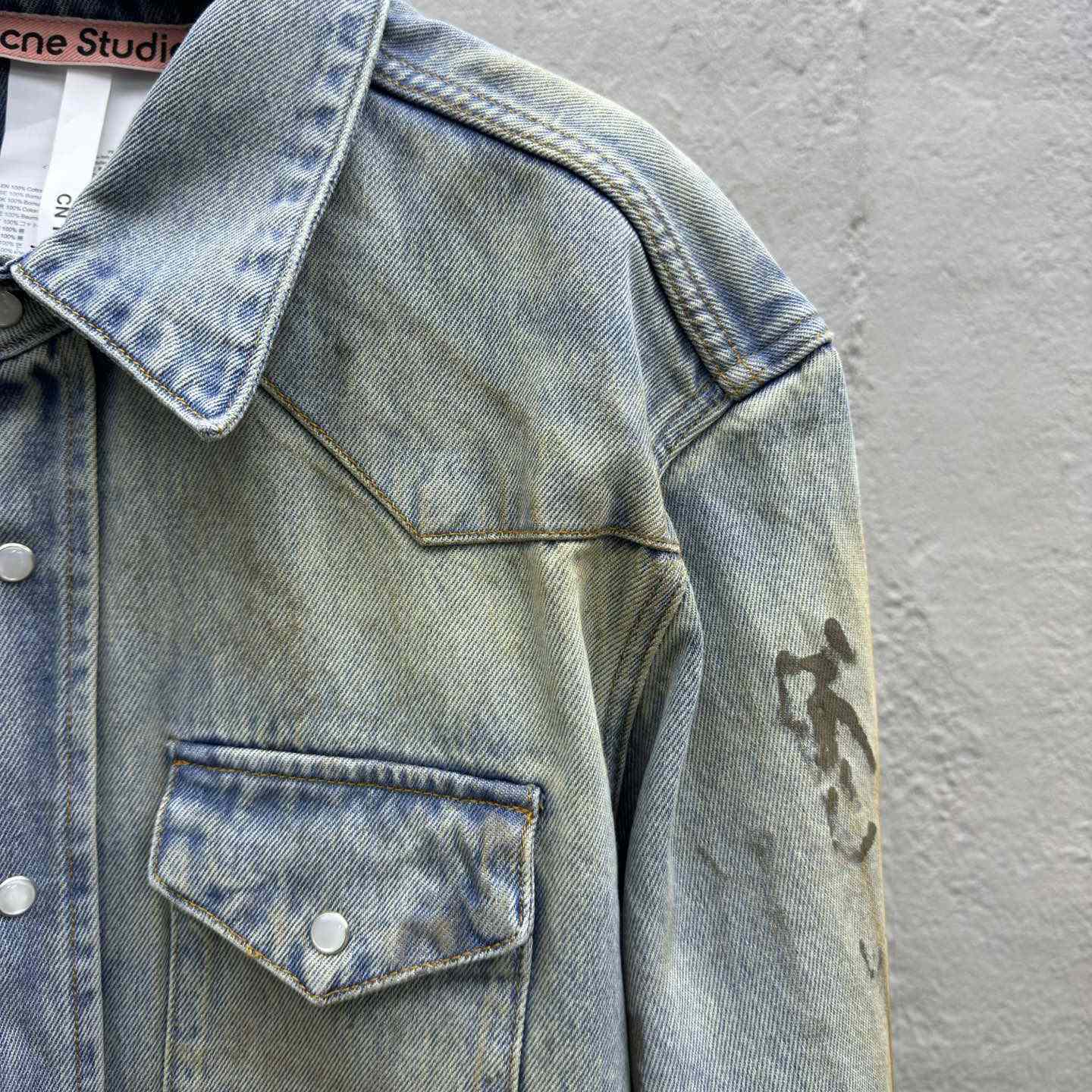 Acne Studios Denim Shirt - Relaxed fit - PerfectKickZ