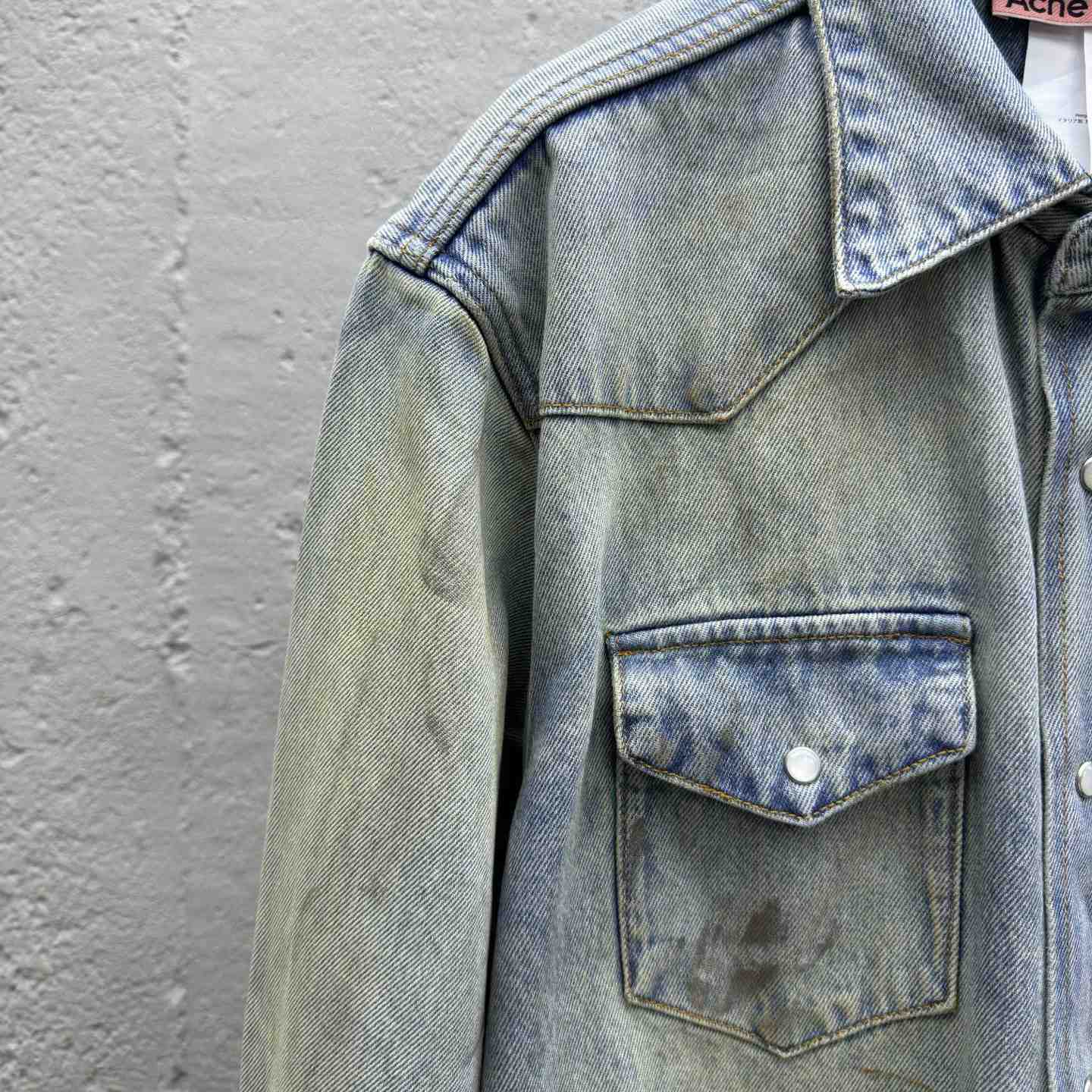 Acne Studios Denim Shirt - Relaxed fit - PerfectKickZ