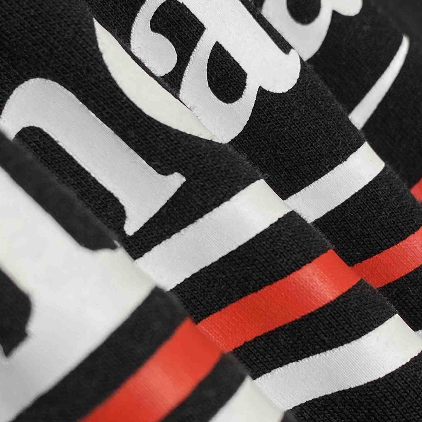 Balenciaga Political Campaign Layered T-shirt In Black - PerfectKickZ