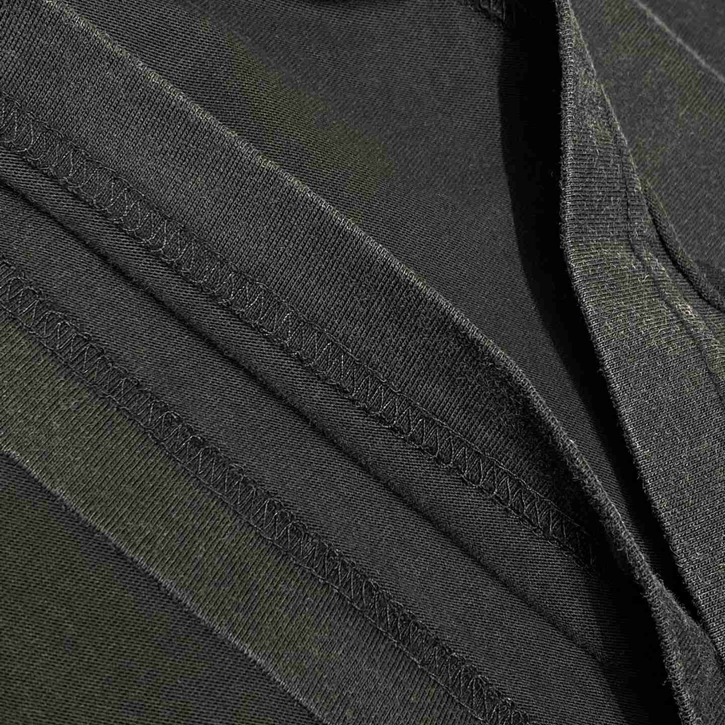 Balenciaga Political Campaign Layered T-shirt In Black - PerfectKickZ