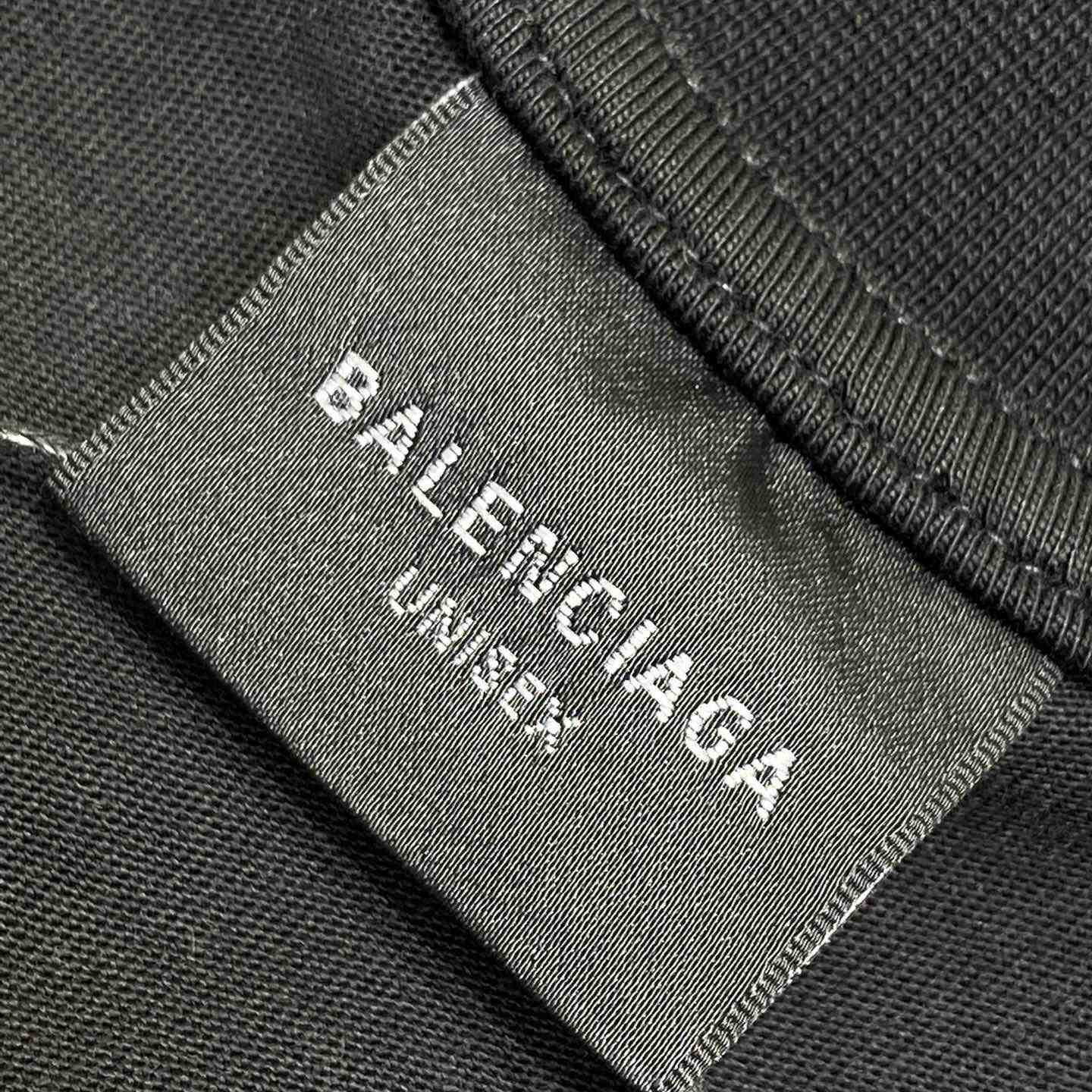 Balenciaga Political Campaign Layered T-shirt In Black - PerfectKickZ