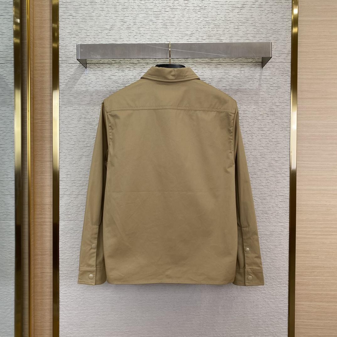 Moncler Gabardine Cotton Shirt Jacket - PerfectKickZ