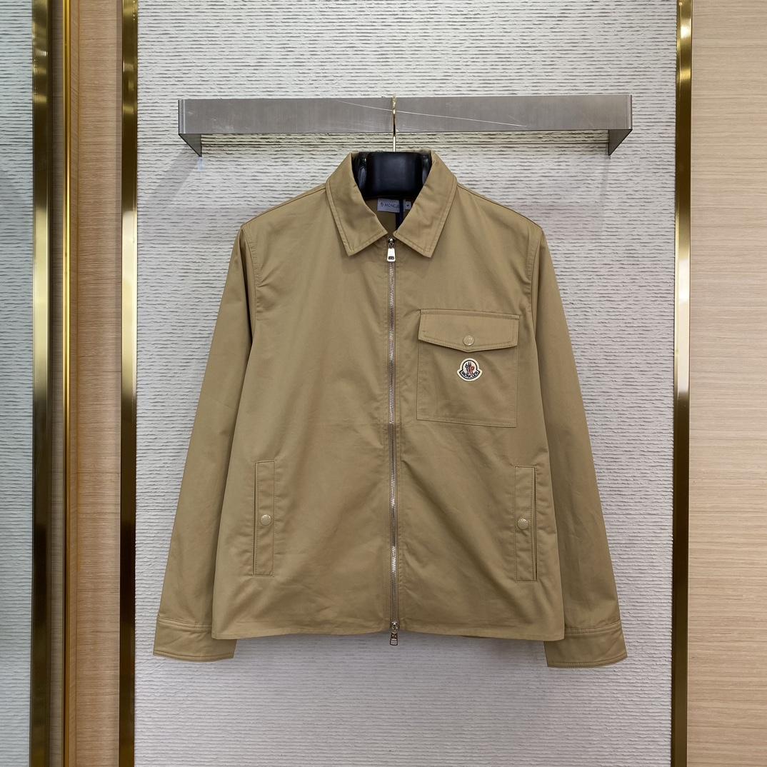 Moncler Gabardine Cotton Shirt Jacket - PerfectKickZ