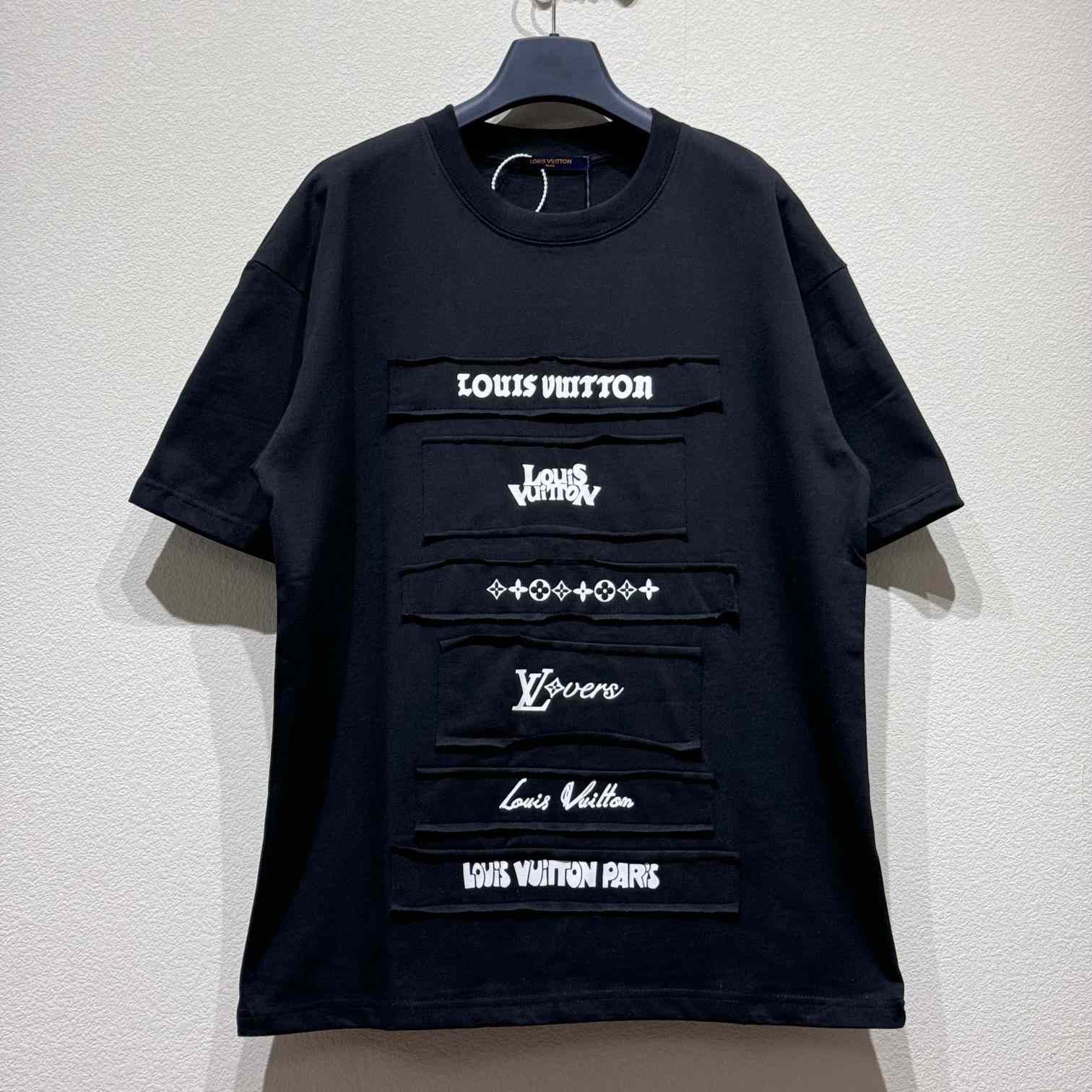 Louis Vuitton Short-Sleeved T-Shirt   - PerfectKickZ