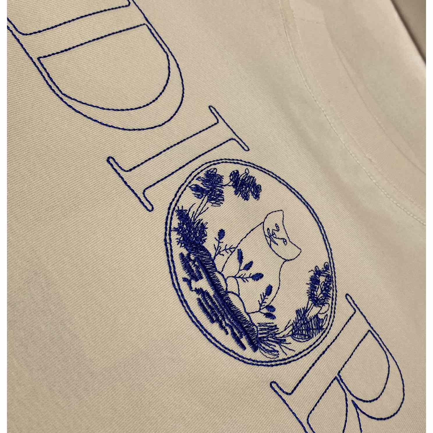 Dior And Hylton Nel Knit T-Shirt, Oversized Fit  - PerfectKickZ