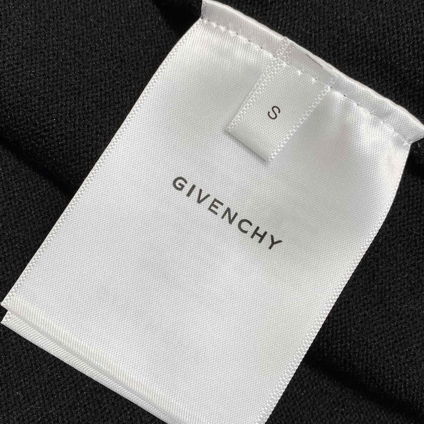 Givenchy T-shirt In Knit With HG Jacquard - PerfectKickZ