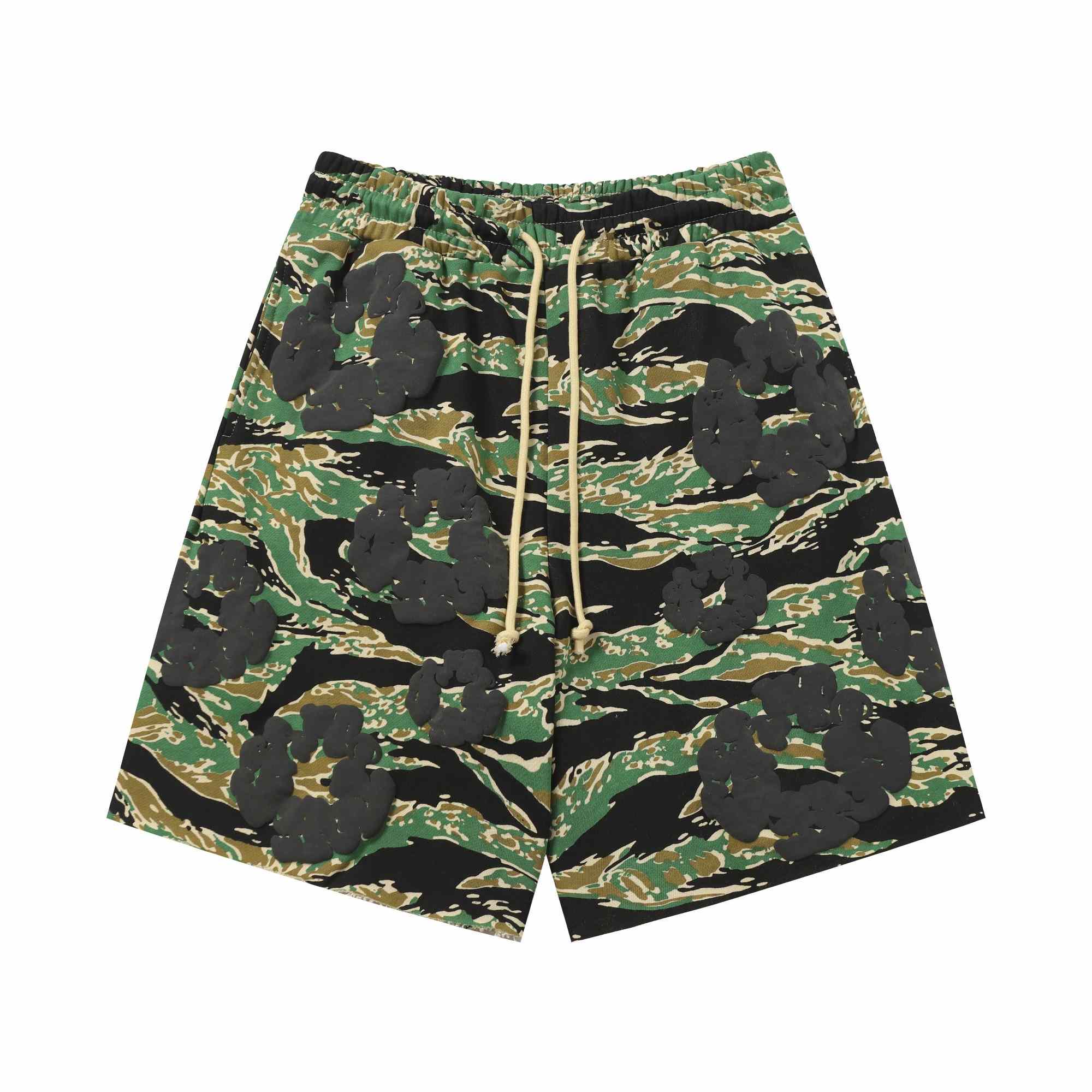 Denim Tears Camo Sweat Shorts - PerfectKickZ