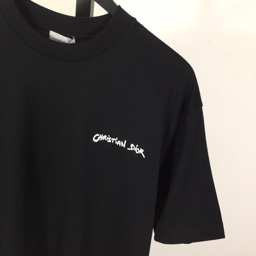 Dior Embossed Logo T-Shirt - PerfectKickZ