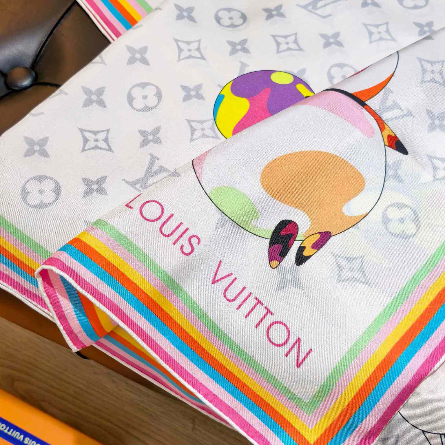 Louis Vuitton LV x TM Monogram Superflat Characters Square 90    - PerfectKickZ