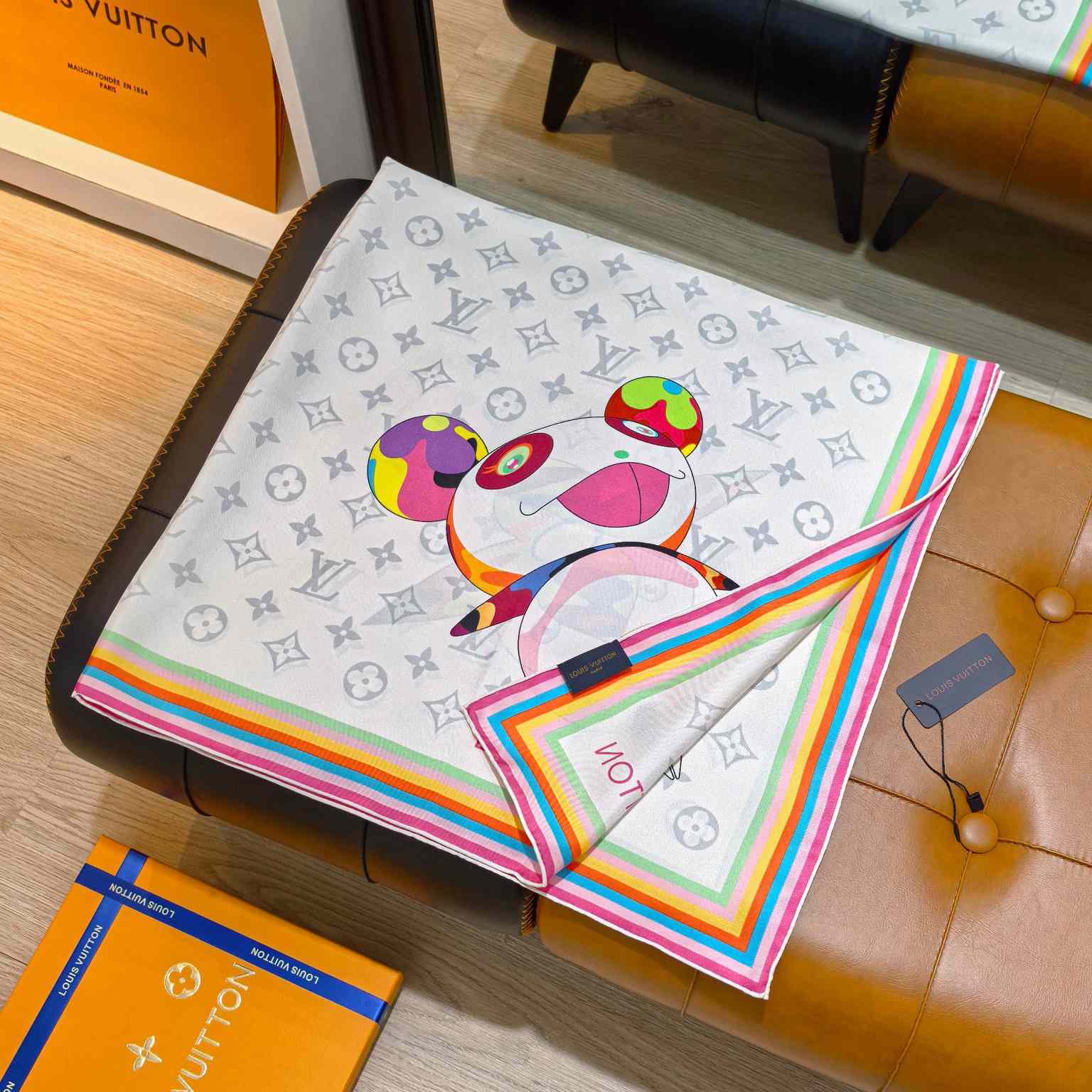 Louis Vuitton LV x TM Monogram Superflat Characters Square 90    - PerfectKickZ