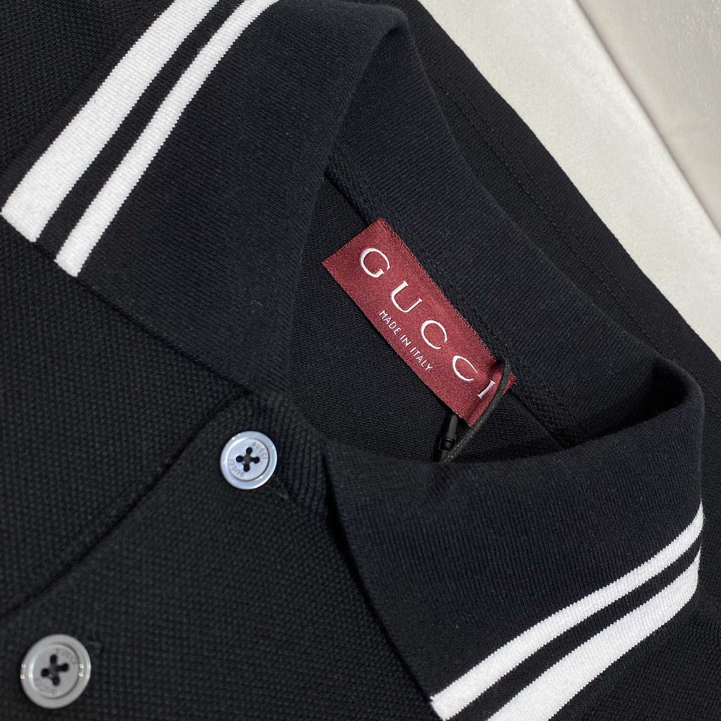 Gucci Cotton Polo Shirt  - PerfectKickZ