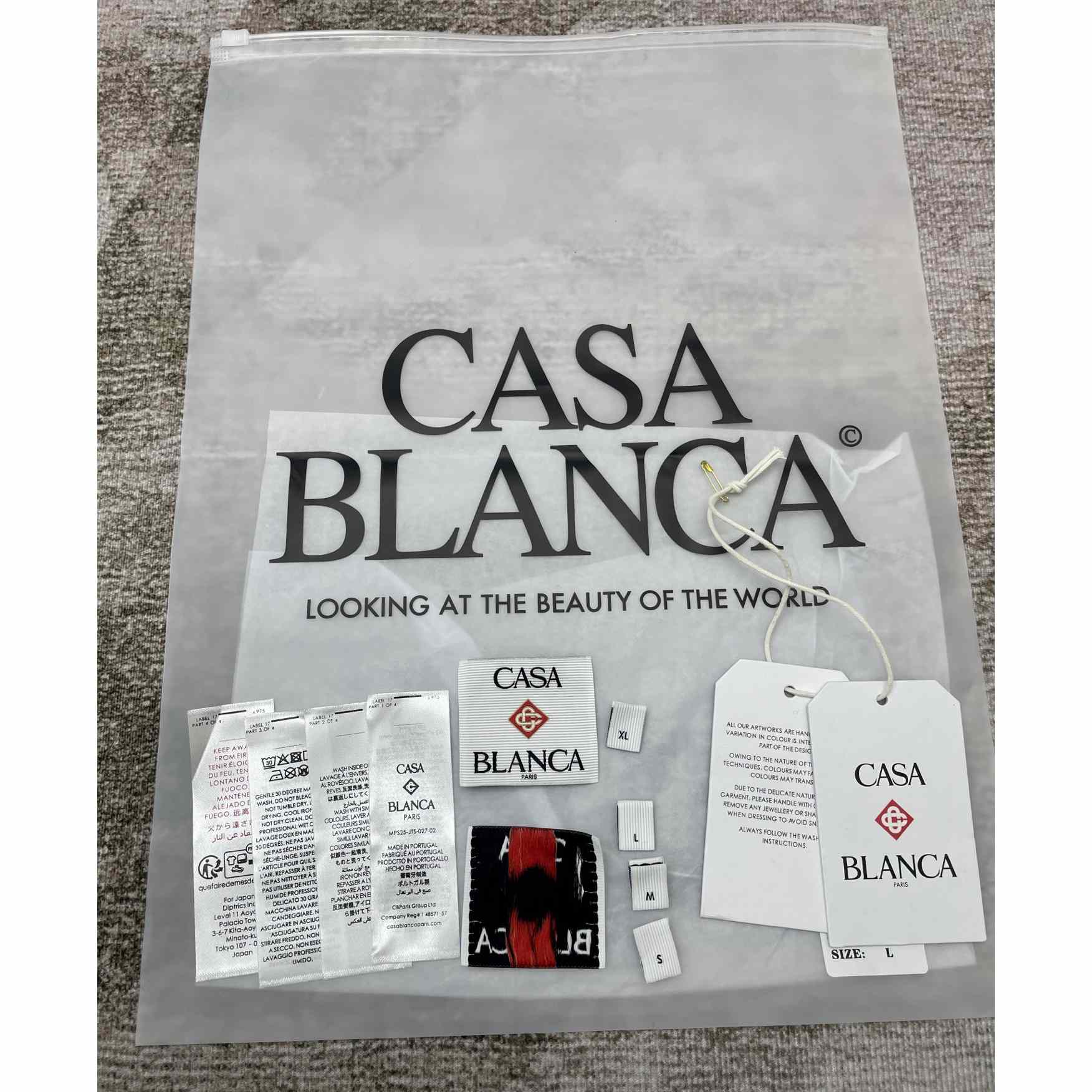 Casablanca La Nights T-Shirt C964 - PerfectKickZ
