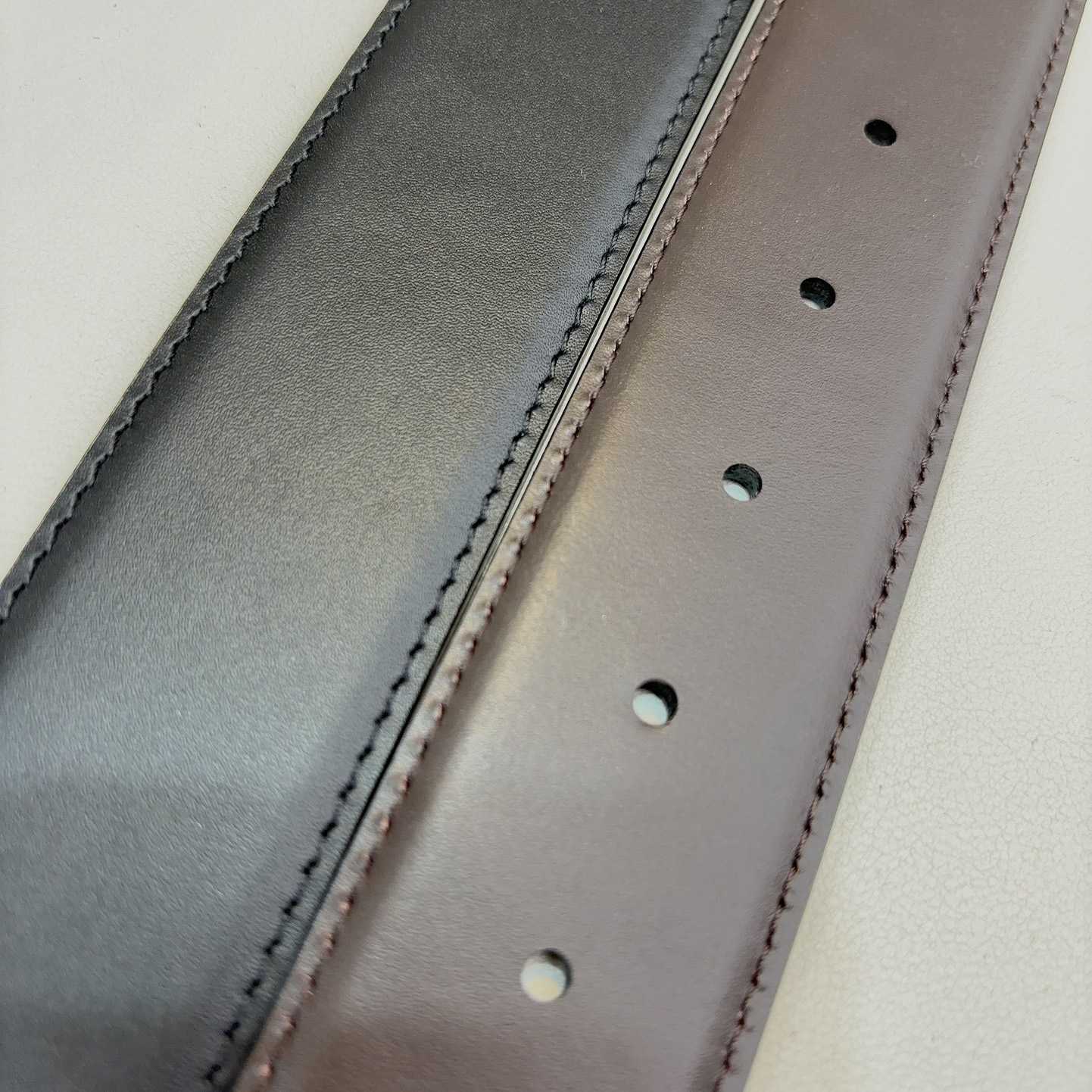 Versace Leather Belt   40mm - PerfectKickZ