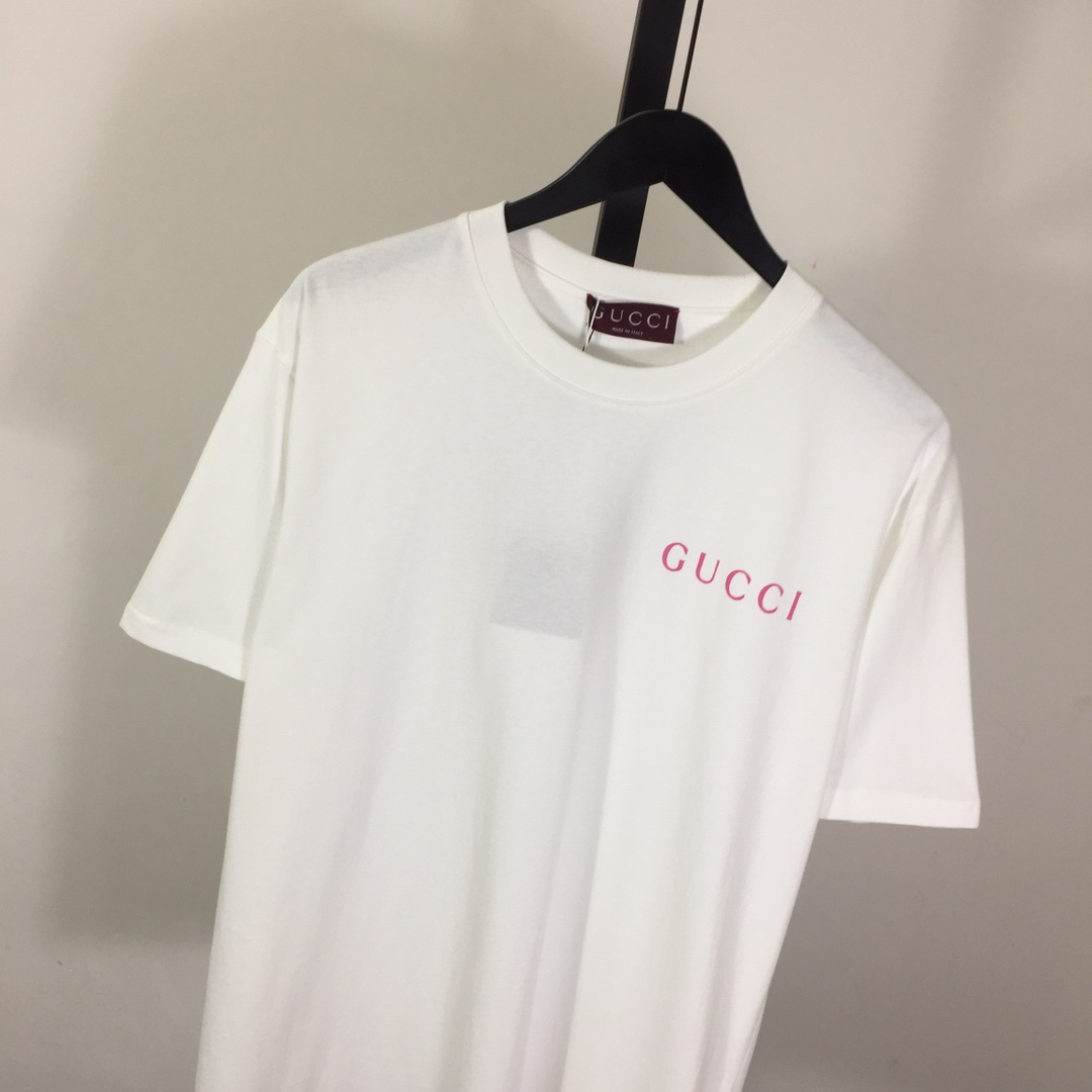 Gucci Printed Cotton Jersey T-shirt - PerfectKickZ