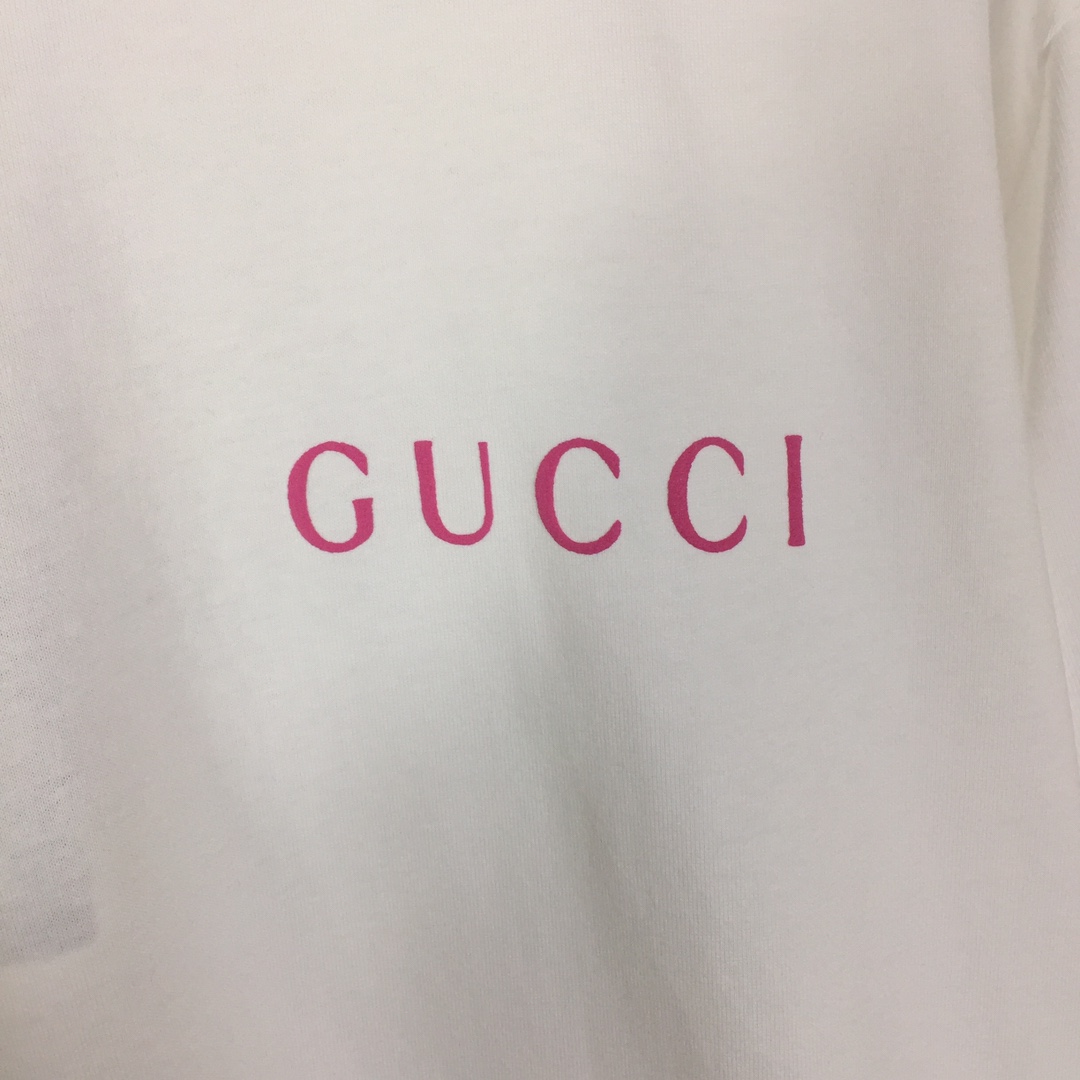 Gucci Printed Cotton Jersey T-shirt - PerfectKickZ