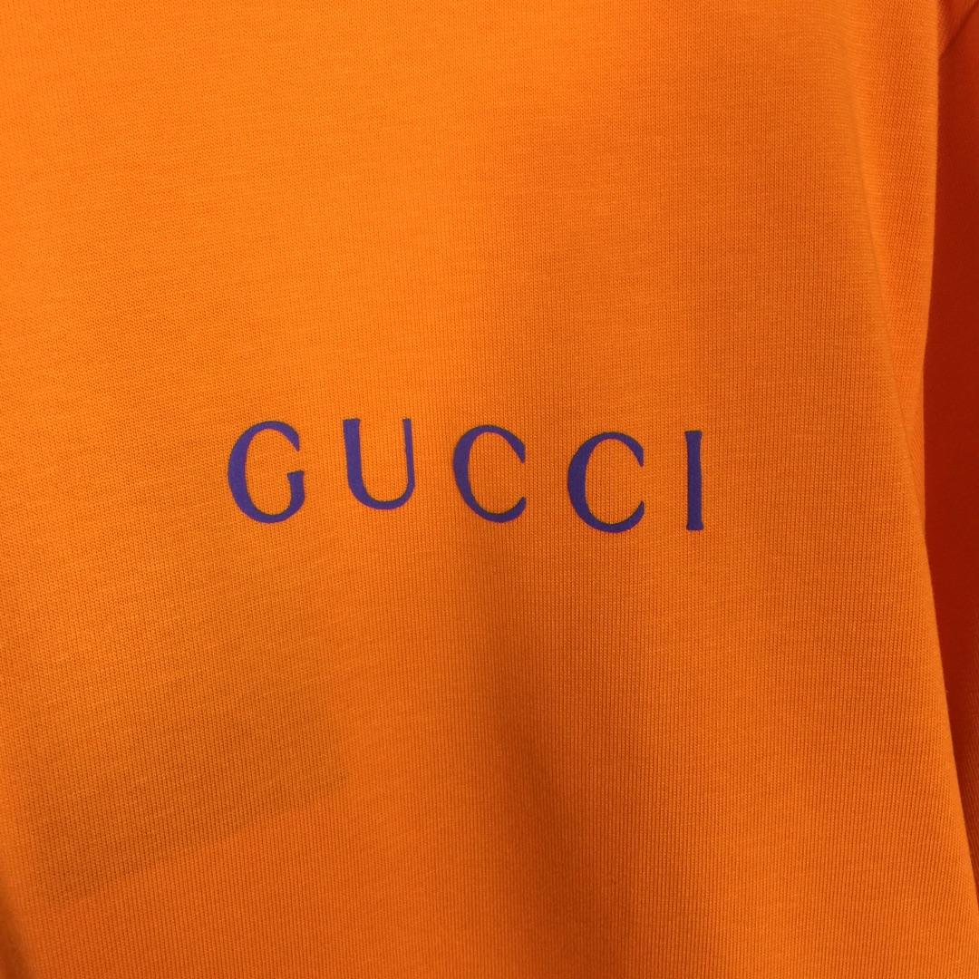 Gucci Printed Cotton Jersey T-shirt - PerfectKickZ