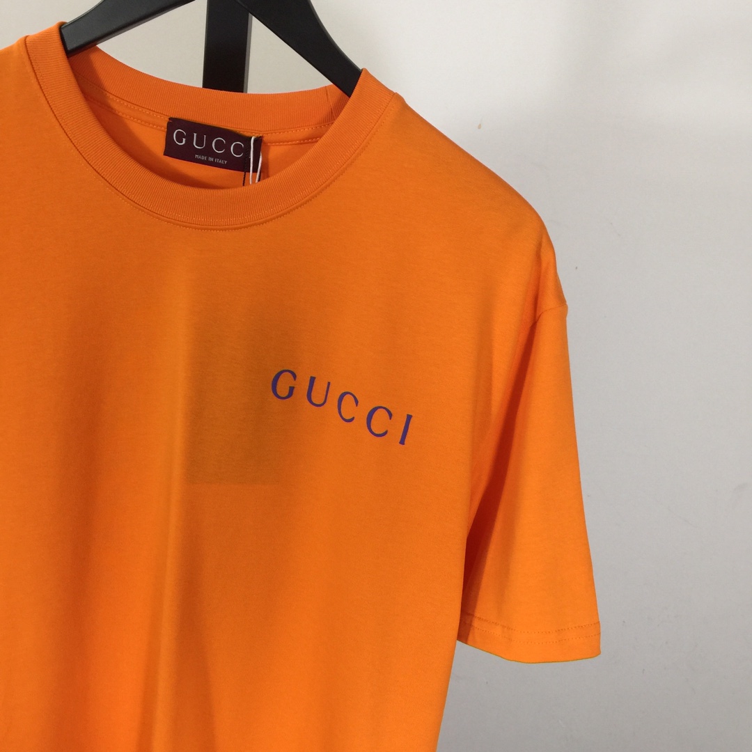 Gucci Printed Cotton Jersey T-shirt - PerfectKickZ