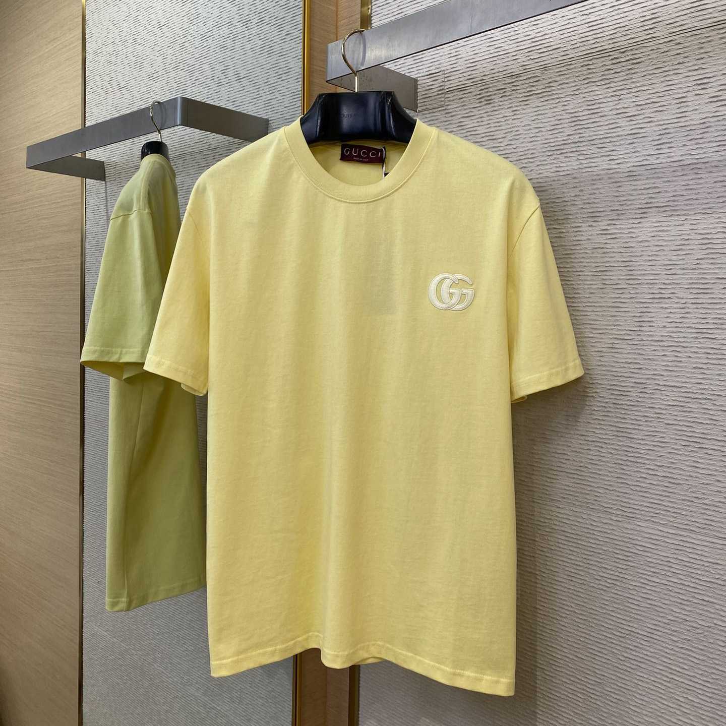 Gucci Embroidered Cotton Jersey T-shirt - PerfectKickZ