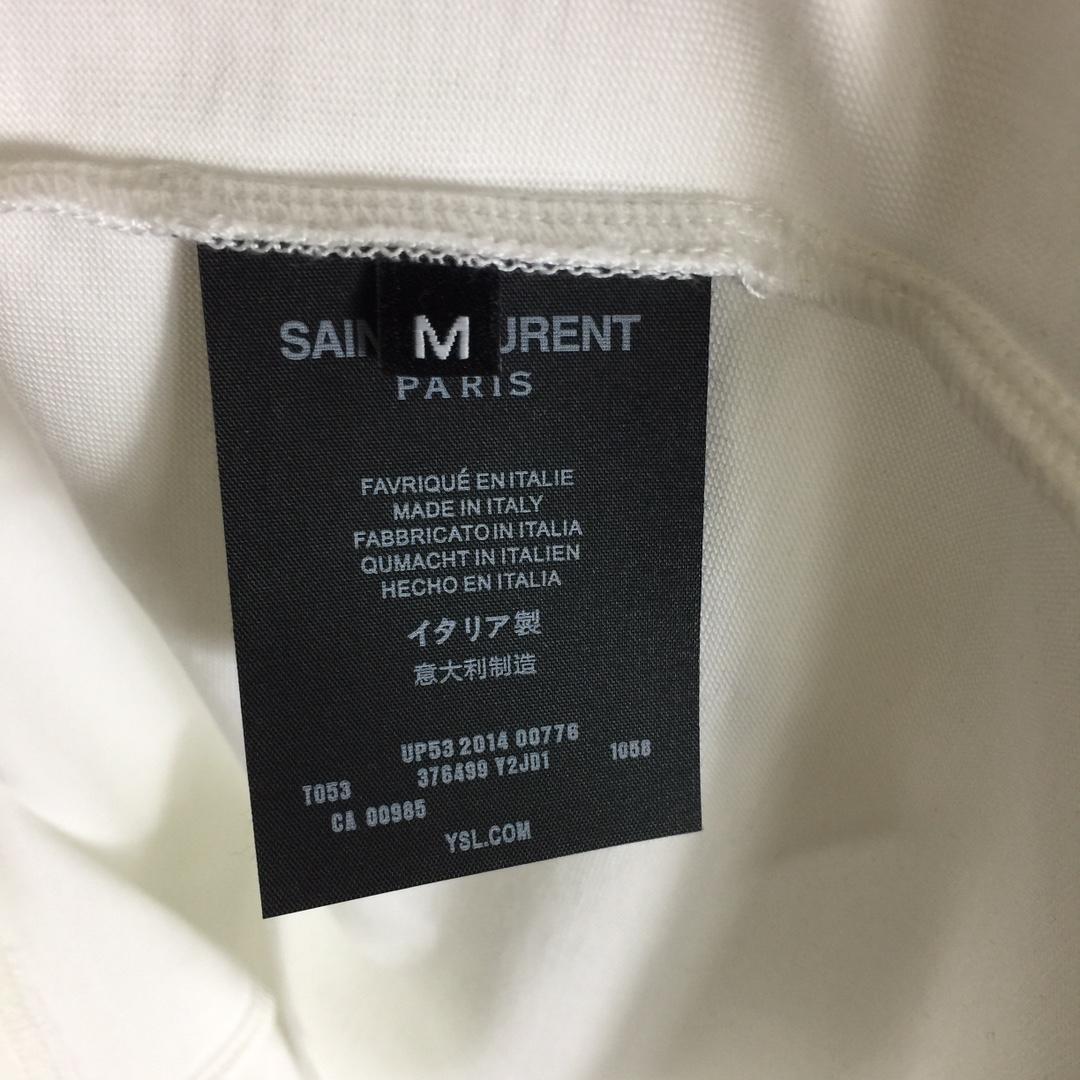 Saint Laurent Cotton-jersey T-shirt  - 