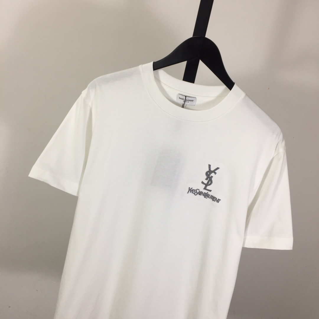 Saint Laurent Cotton-jersey T-shirt  - 