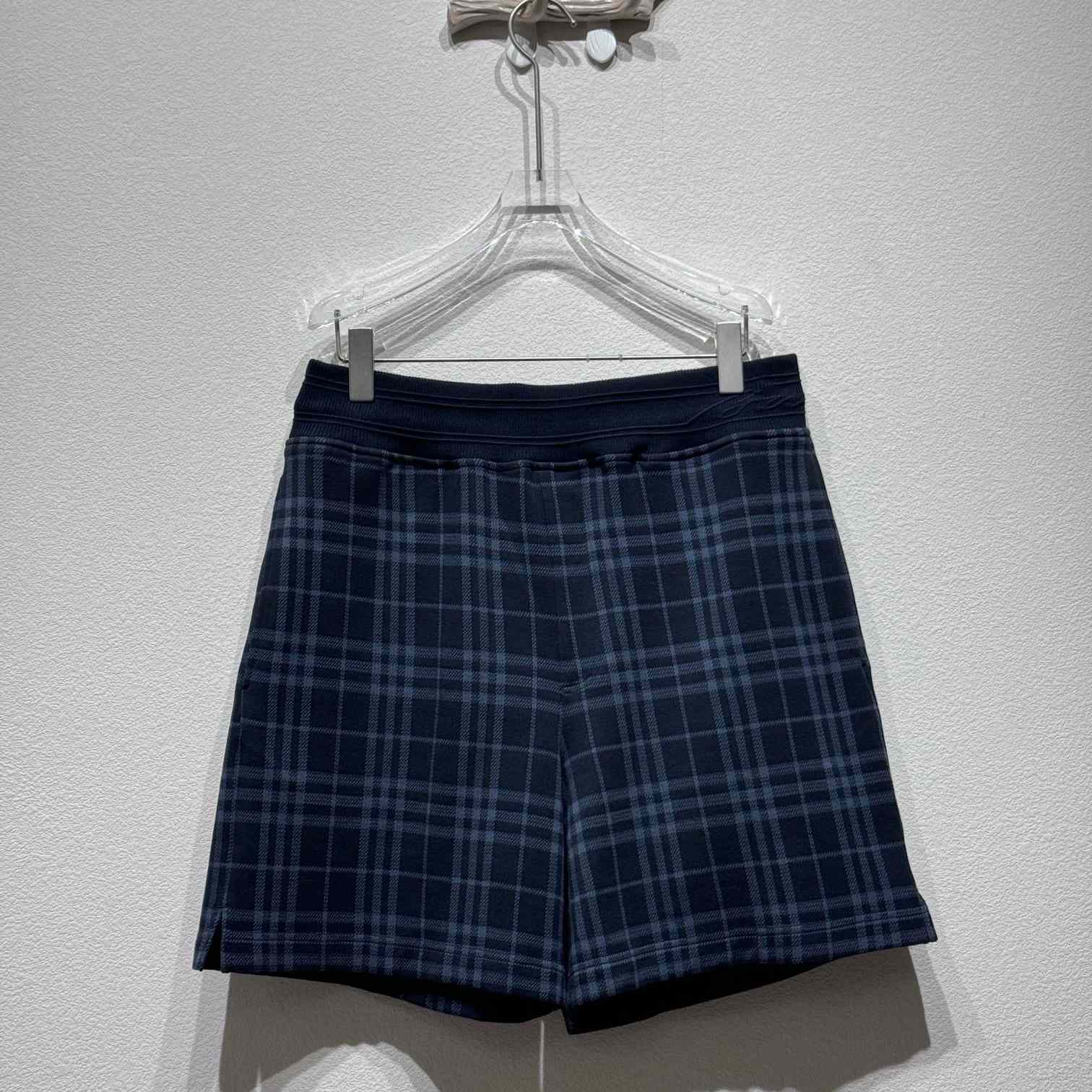 Burberry Check Stretch Cotton Blend Shorts - PerfectKickZ