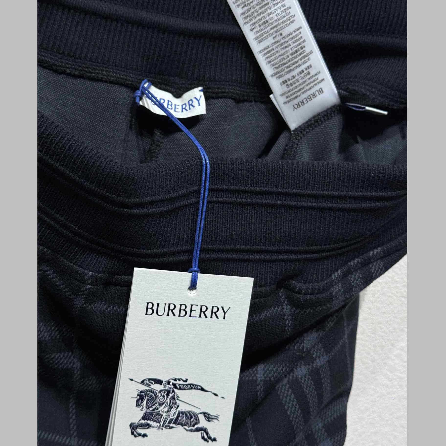 Burberry Check Stretch Cotton Blend Shorts - PerfectKickZ