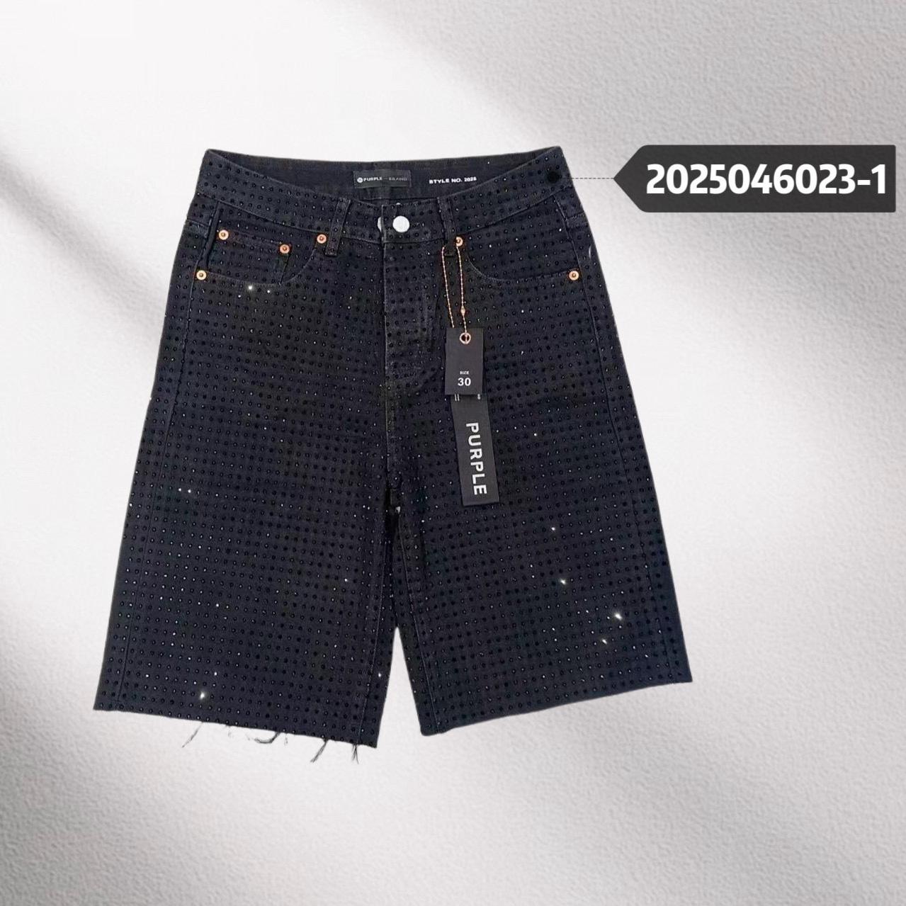 Purple-Brand Denim Shorts    6023-1 - PerfectKickZ