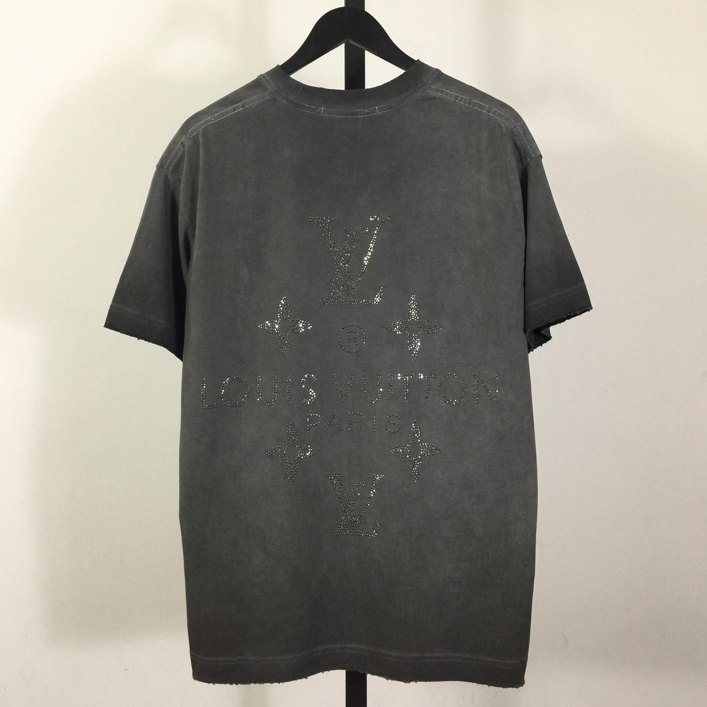 Louis Vuitton Cotton T-Shirt     - PerfectKickZ