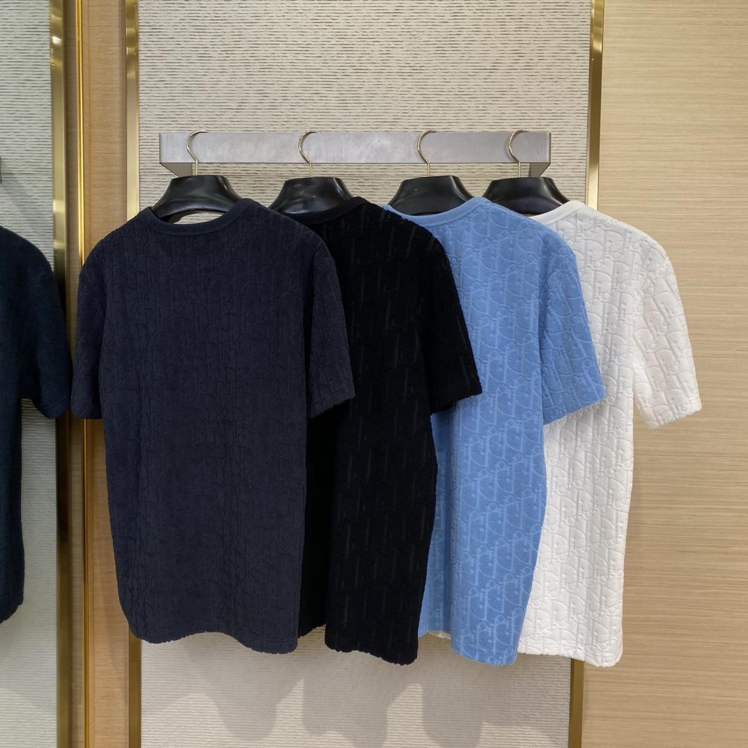 Christian Dior Oblique T-Shirt, Relaxed Fit   - PerfectKickZ