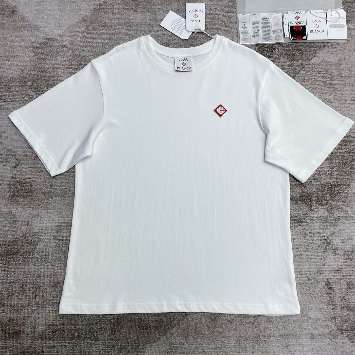 Casablanca Logo-patch T-shirt   C1002 - PerfectKickZ