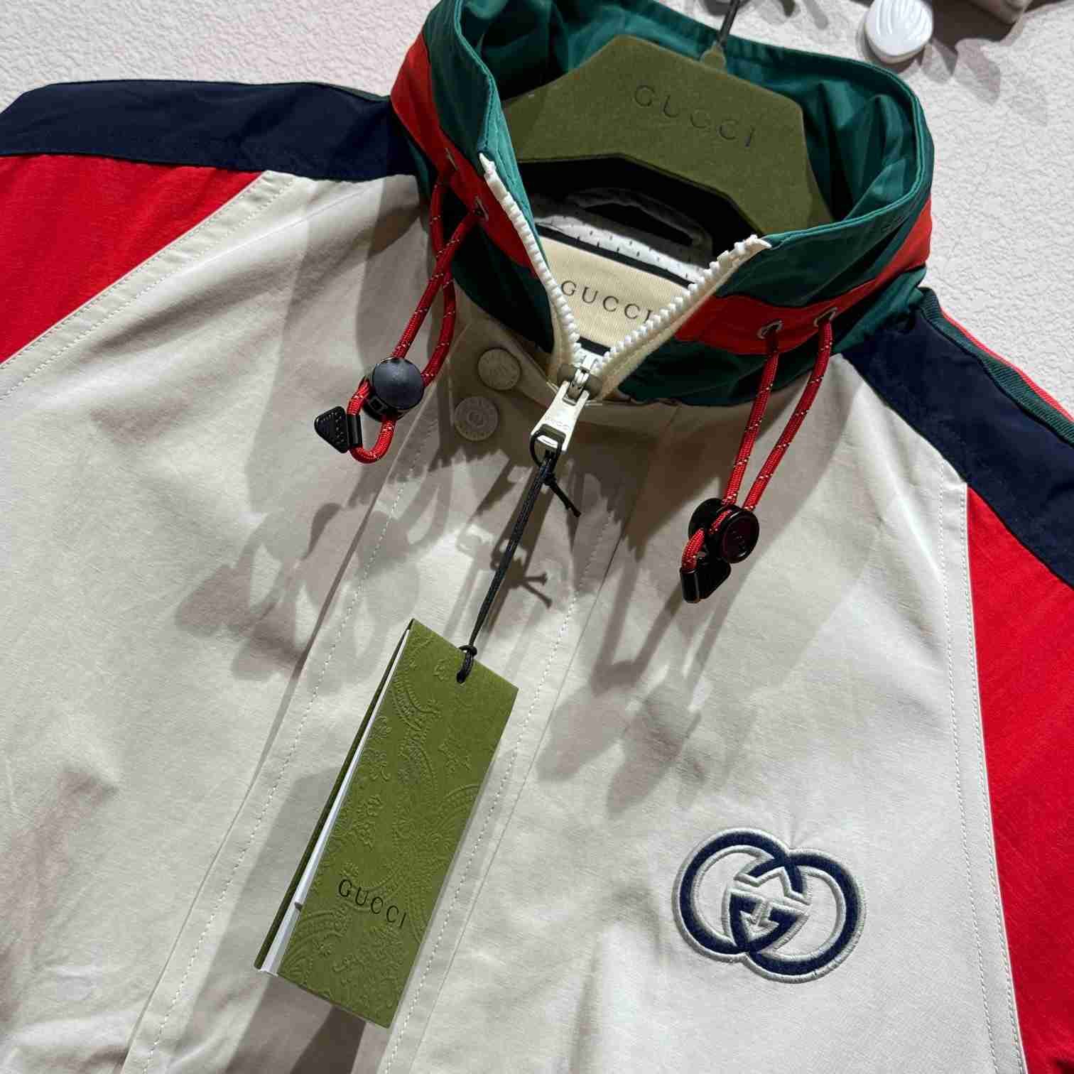Gucci Colour-block Bomber Jacket  - PerfectKickZ