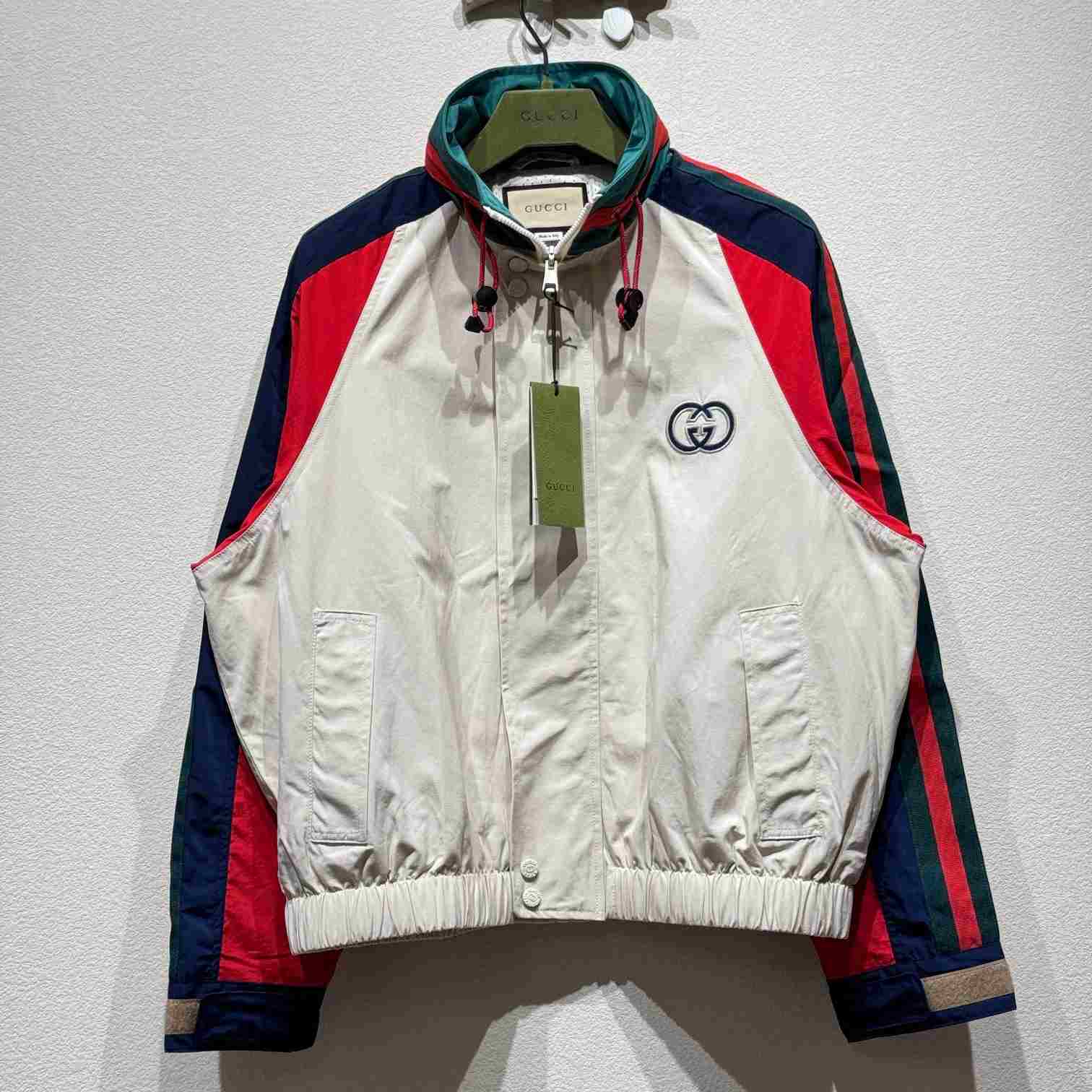 Gucci Colour-block Bomber Jacket  - PerfectKickZ