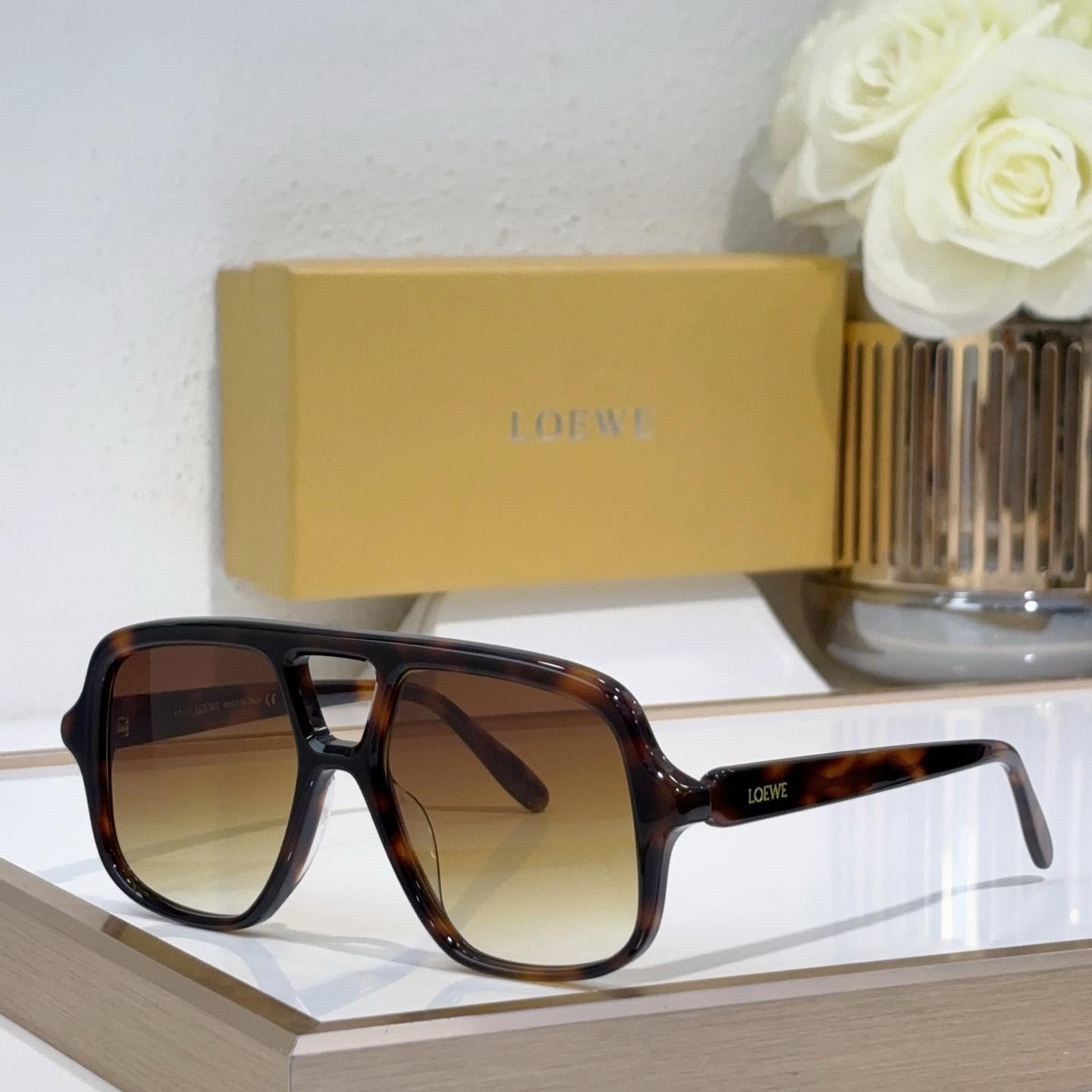 Loewe Aviator Slim Sunglasses  LW40161U - PerfectKickZ