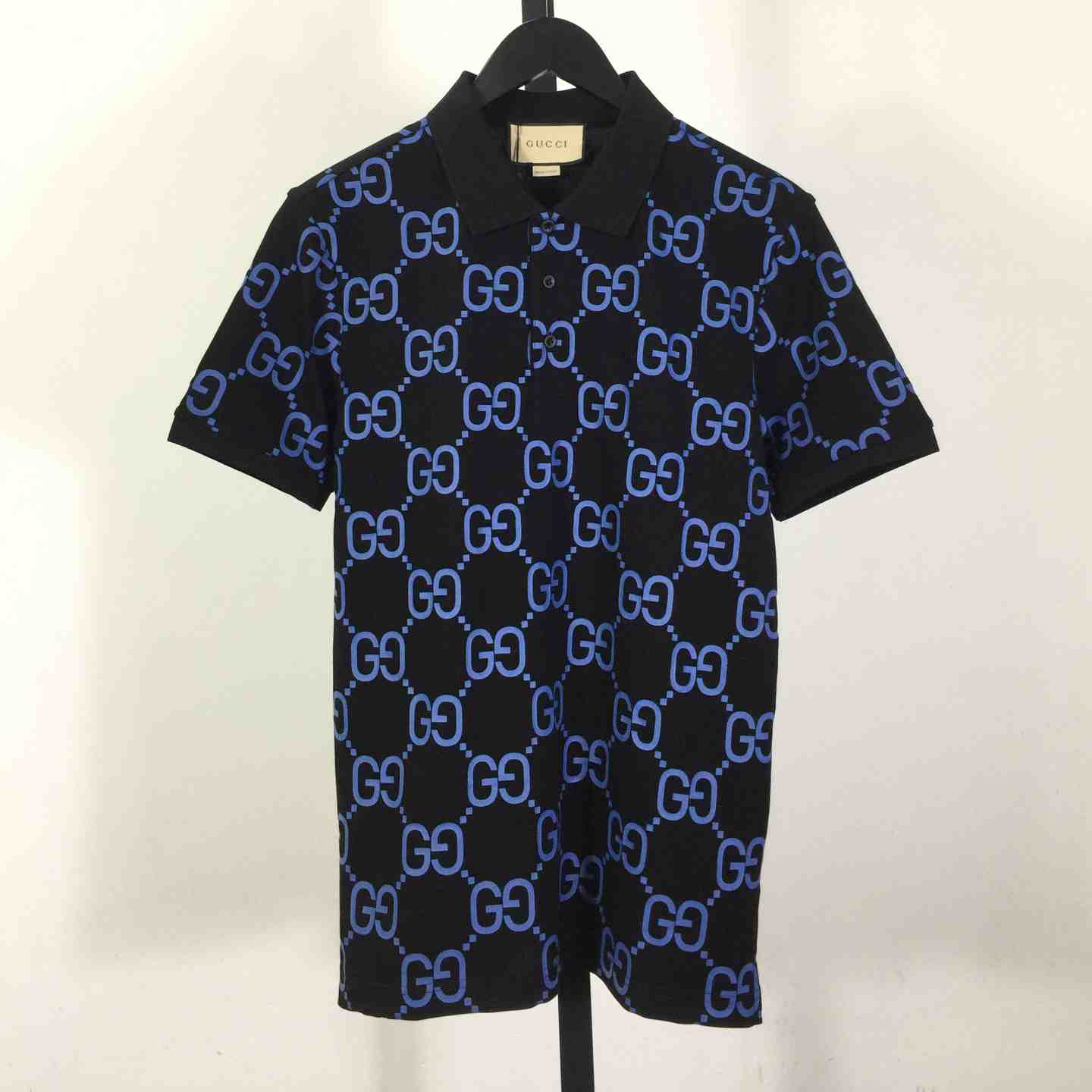 Gucci GG Jacquard Polo Shirt - PerfectKickZ
