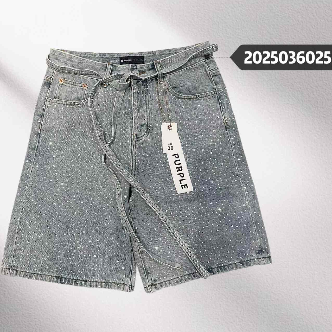 Purple-Brand Denim Shorts    6025 - PerfectKickZ