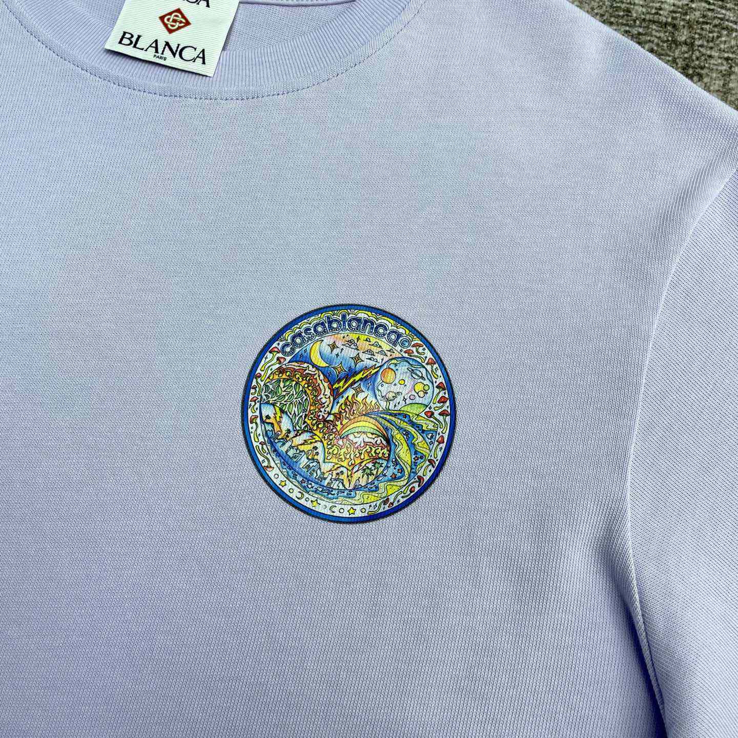 Casablanca The Four Elements Printed Tee   C992 - PerfectKickZ