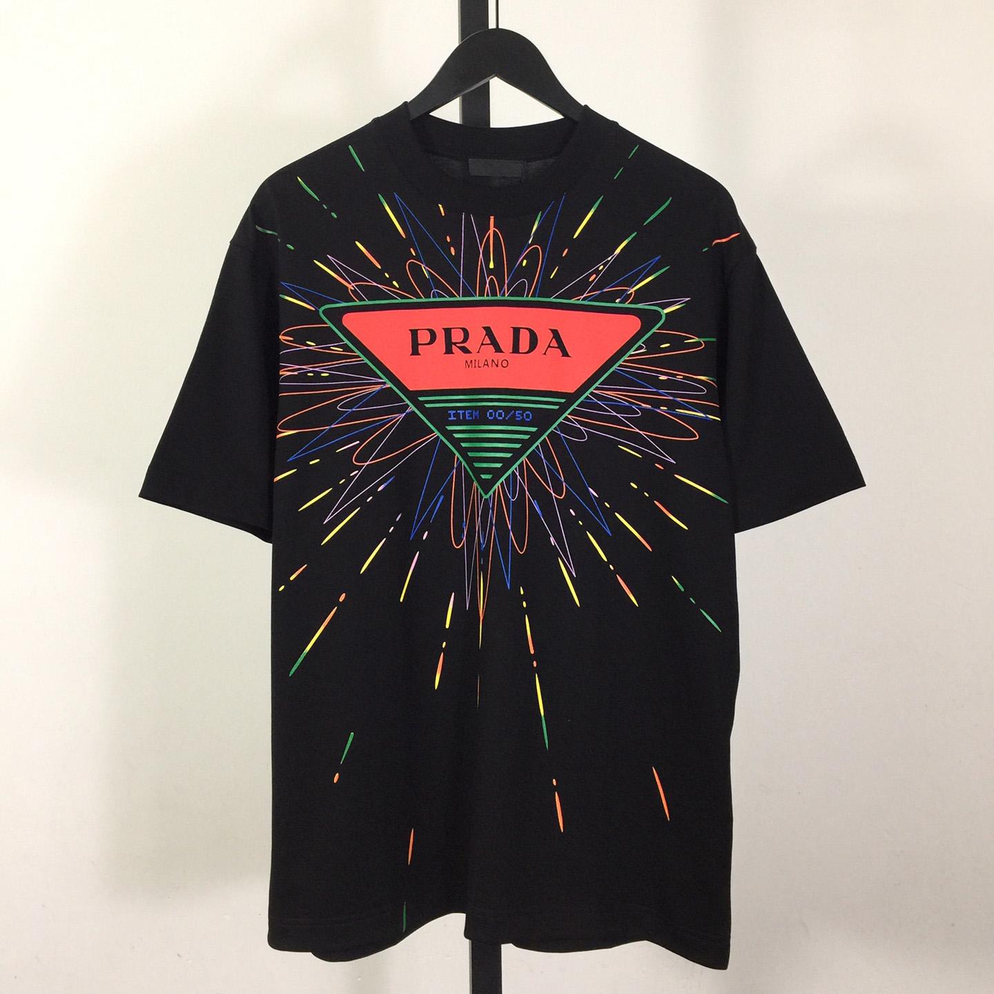 Prada Cotton T-Shirt - PerfectKickZ