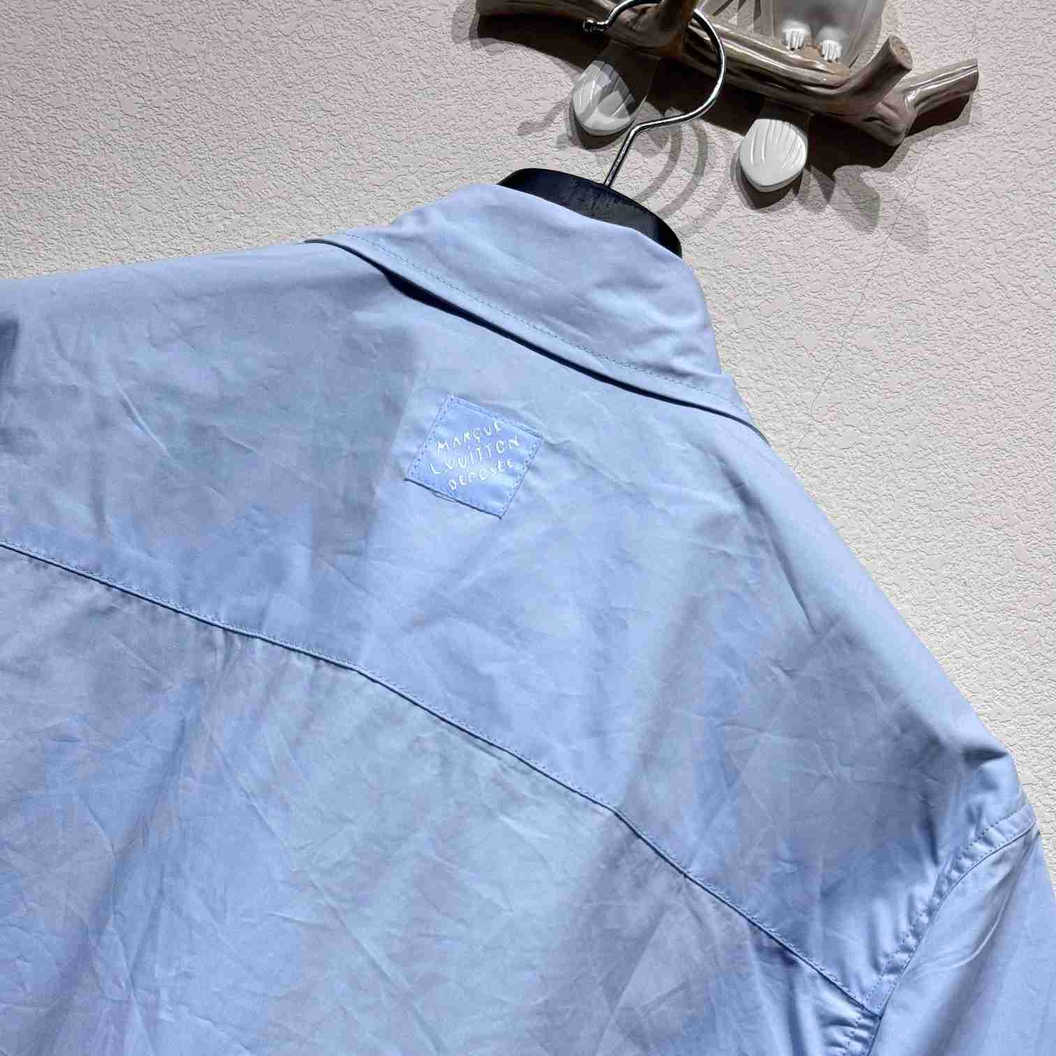 Louis Vuitton Monogram Flowers Embroidered Short-Sleeved Shirt  1AGTPB - PerfectKickZ