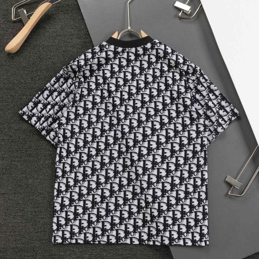 Dior Oblique T-Shirt, Relaxed Fit  - PerfectKickZ