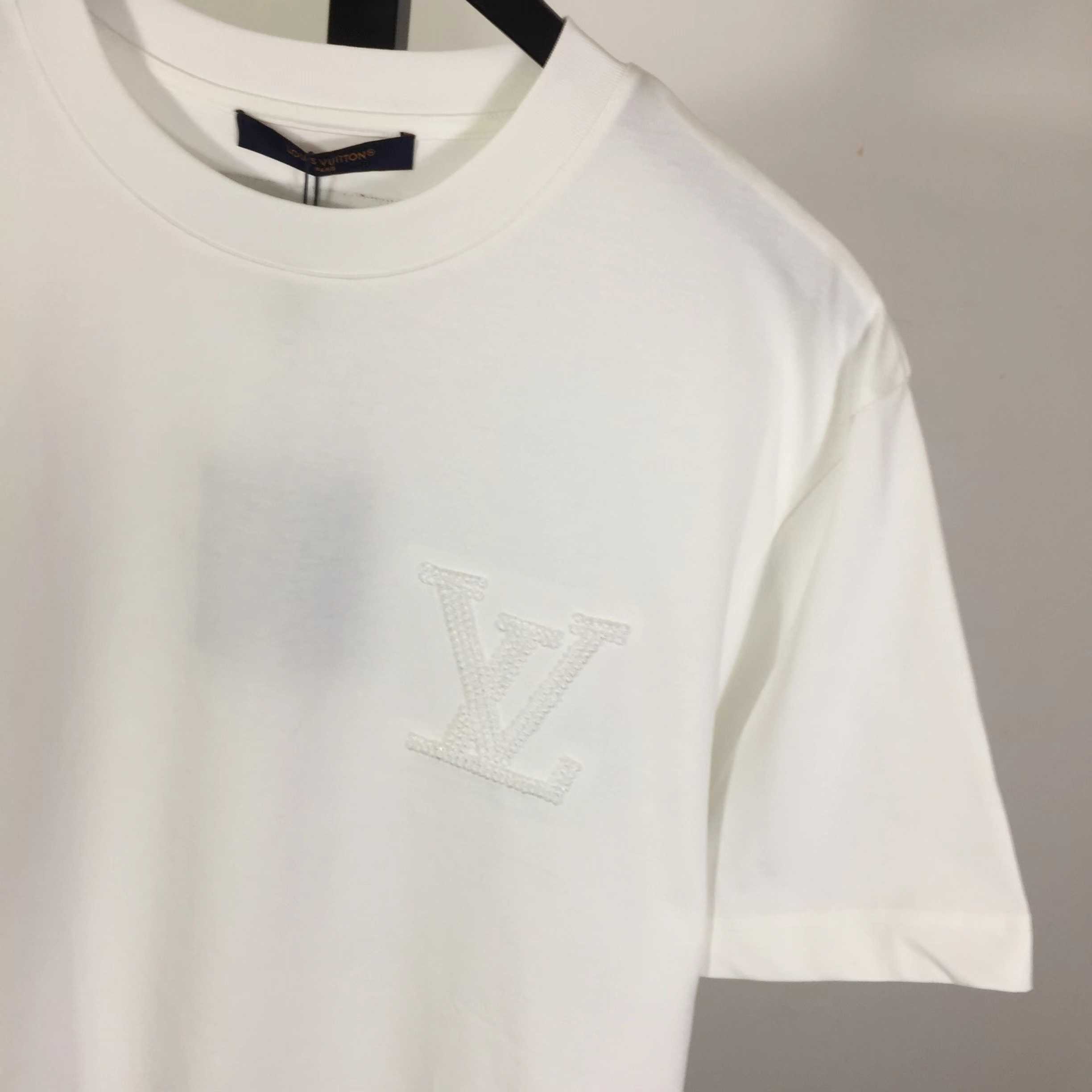 Louis Vuitton Cotton T-Shirt     - PerfectKickZ