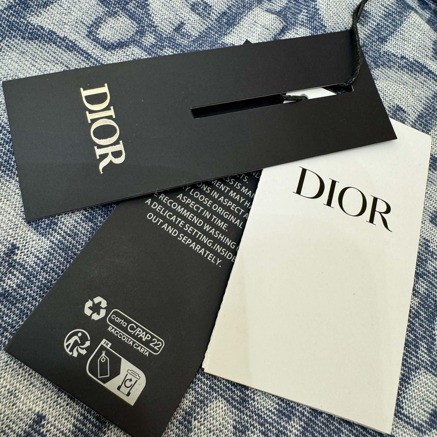 Dior Oblique T-Shirt, Relaxed Fit  - PerfectKickZ