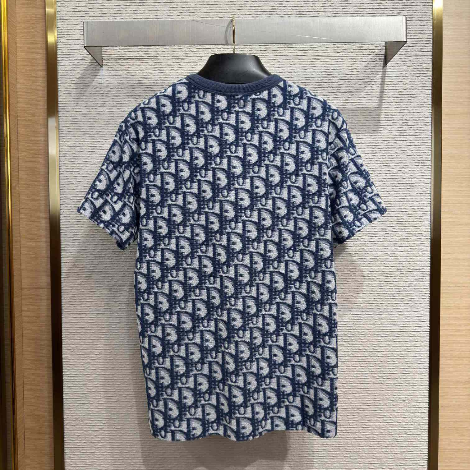 Dior Oblique T-Shirt, Relaxed Fit  - PerfectKickZ
