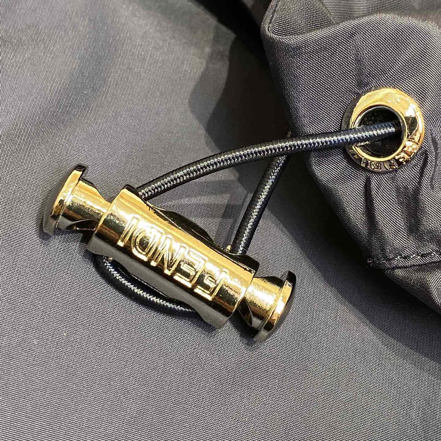 Fendi Blue Technical Fabric Blouson - PerfectKickZ