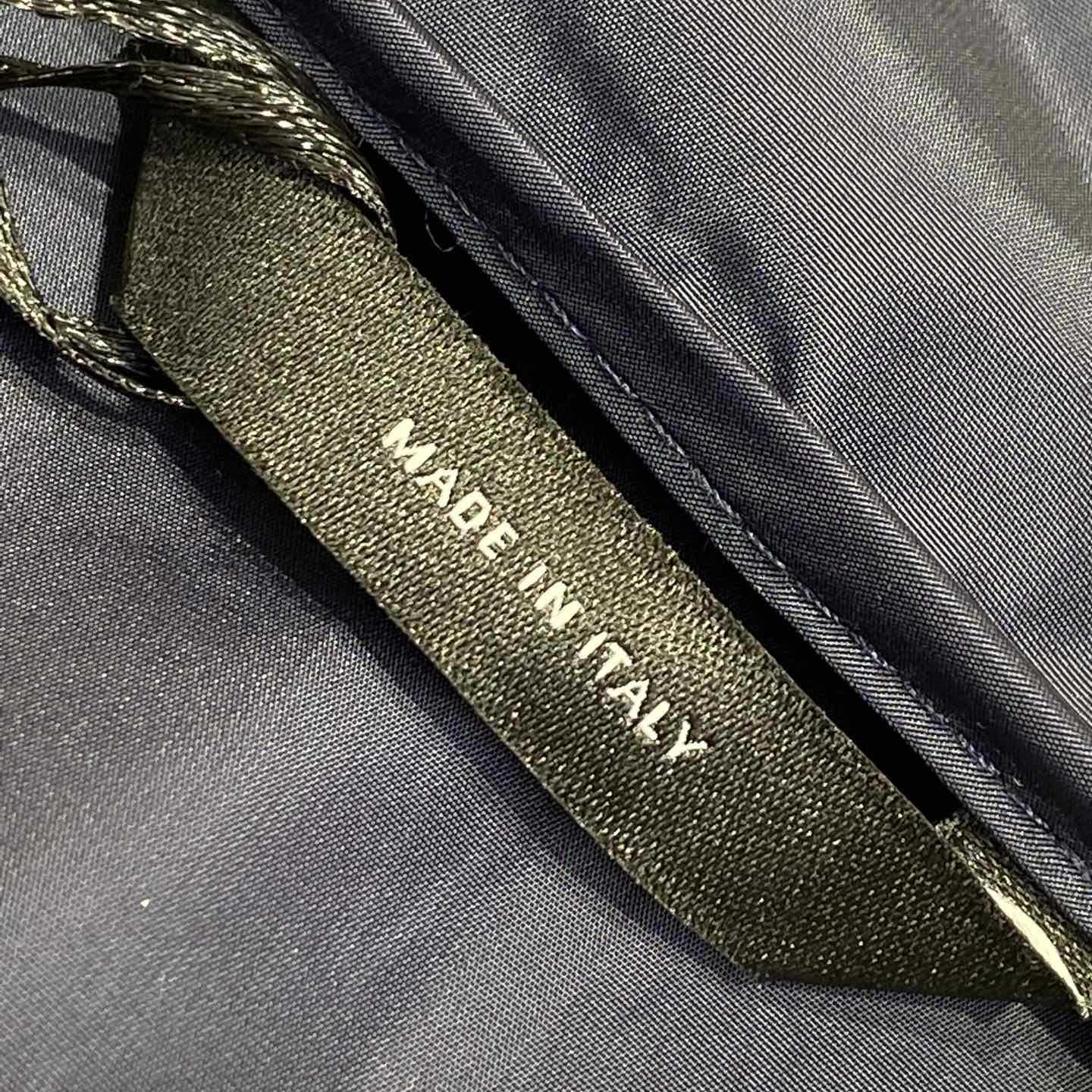 Fendi Blue Technical Fabric Blouson - PerfectKickZ