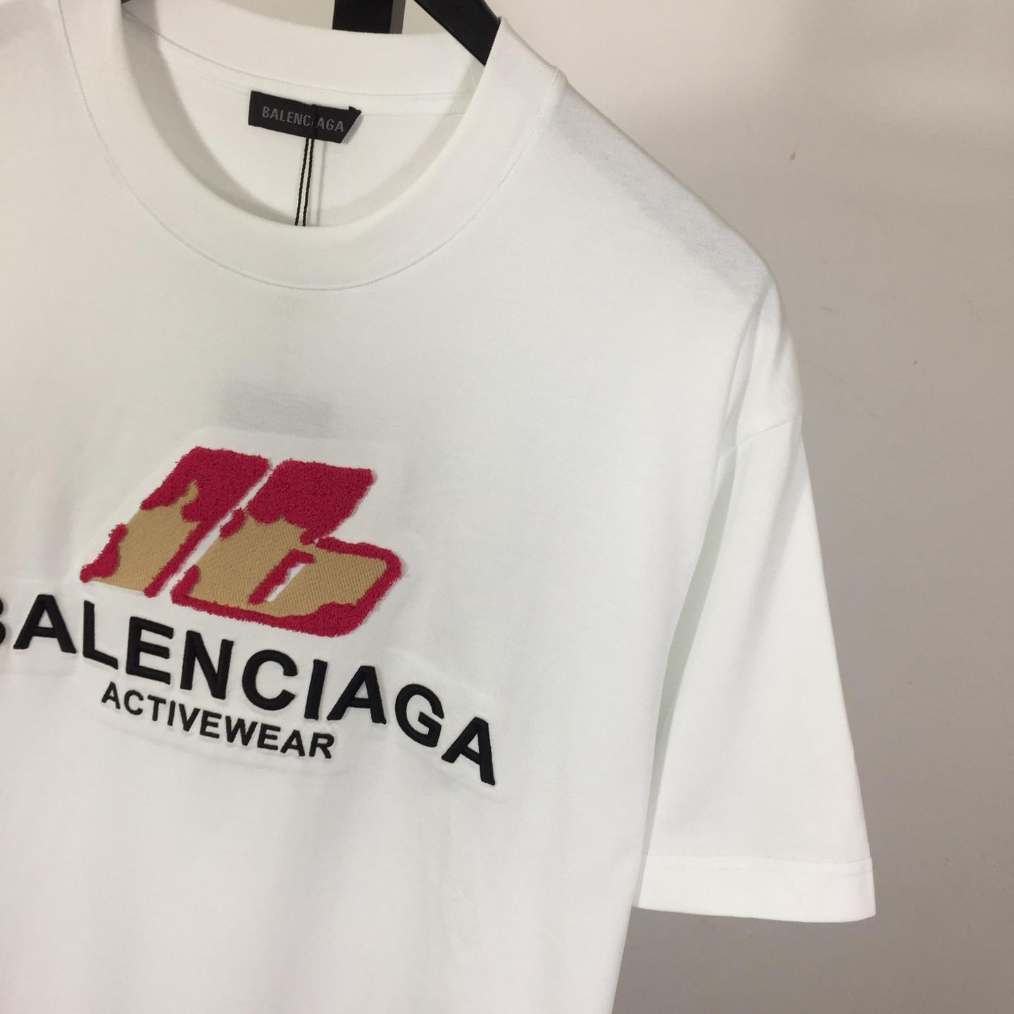 Balenciaga Activewear Cotton T-Shirt - PerfectKickZ