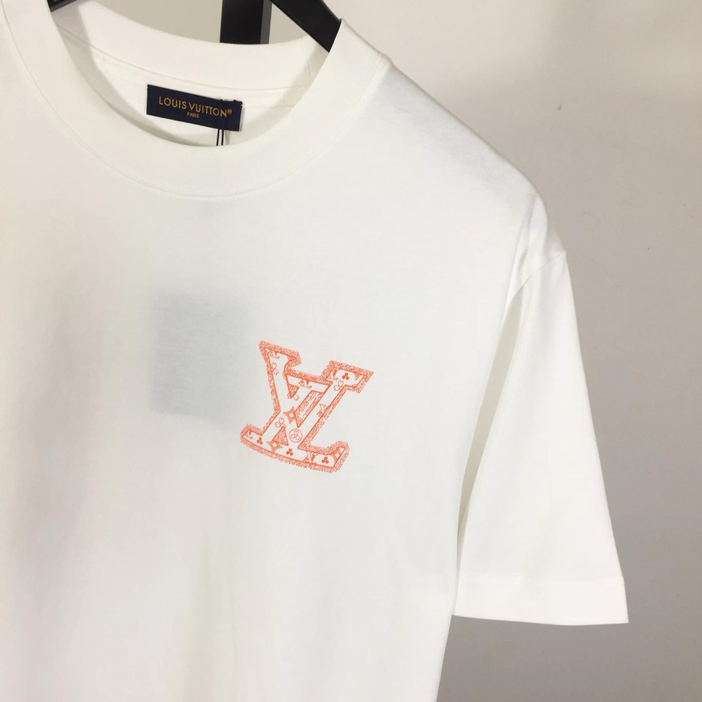 Louis Vuitton Cotton T-Shirt     - PerfectKickZ