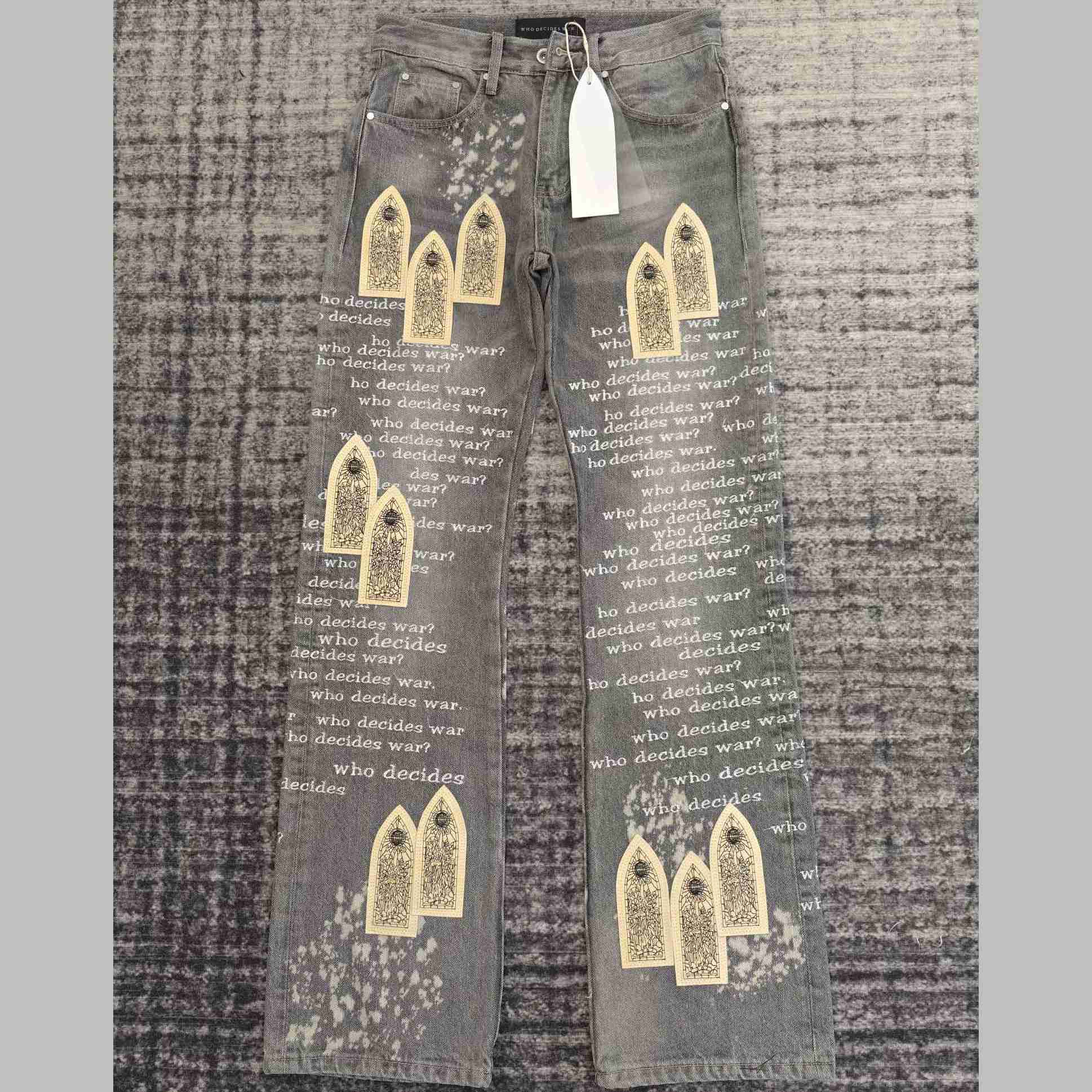 Who Decides War Techno Denim Jeans   703 - PerfectKickZ